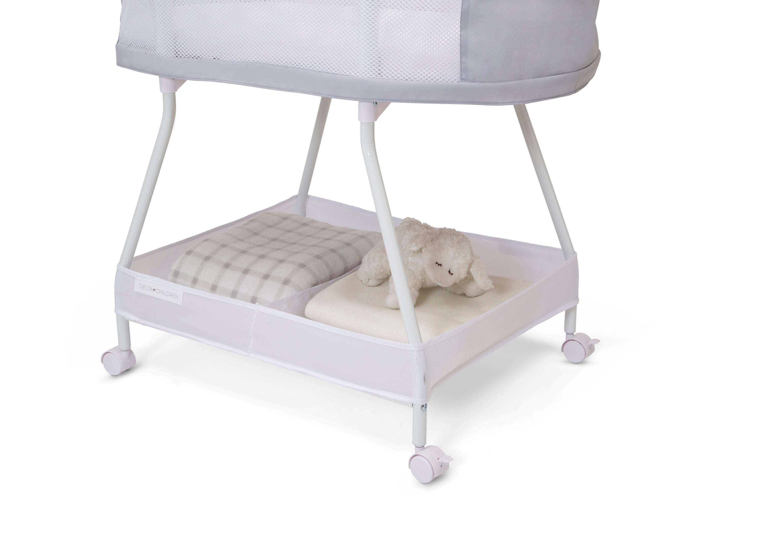 Sweet Slumber Bassinet - Portable Baby Crib for Newborns & Infants | Lightweight & Breathable Mesh Design | Perfect for Nursery, Travel & Bedside Sleeping