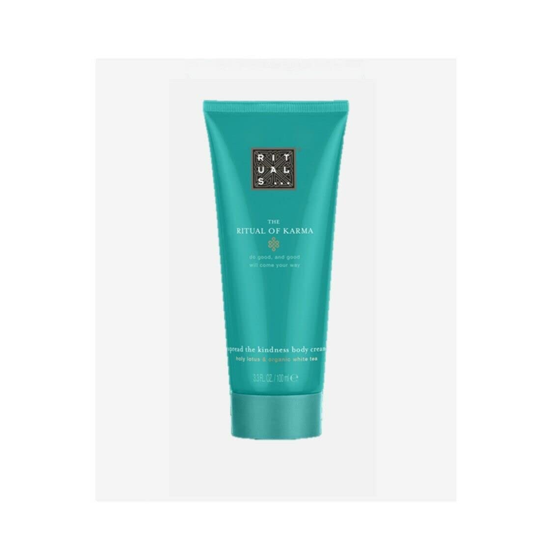 Rituals The Ritual Of Karma Body Cream - Lotus & Green Tea Scented Moisturizer (100ml) | Hydrating & Relaxing Body Lotion for Daily Skincare & Spa-Like Self-Care at Home