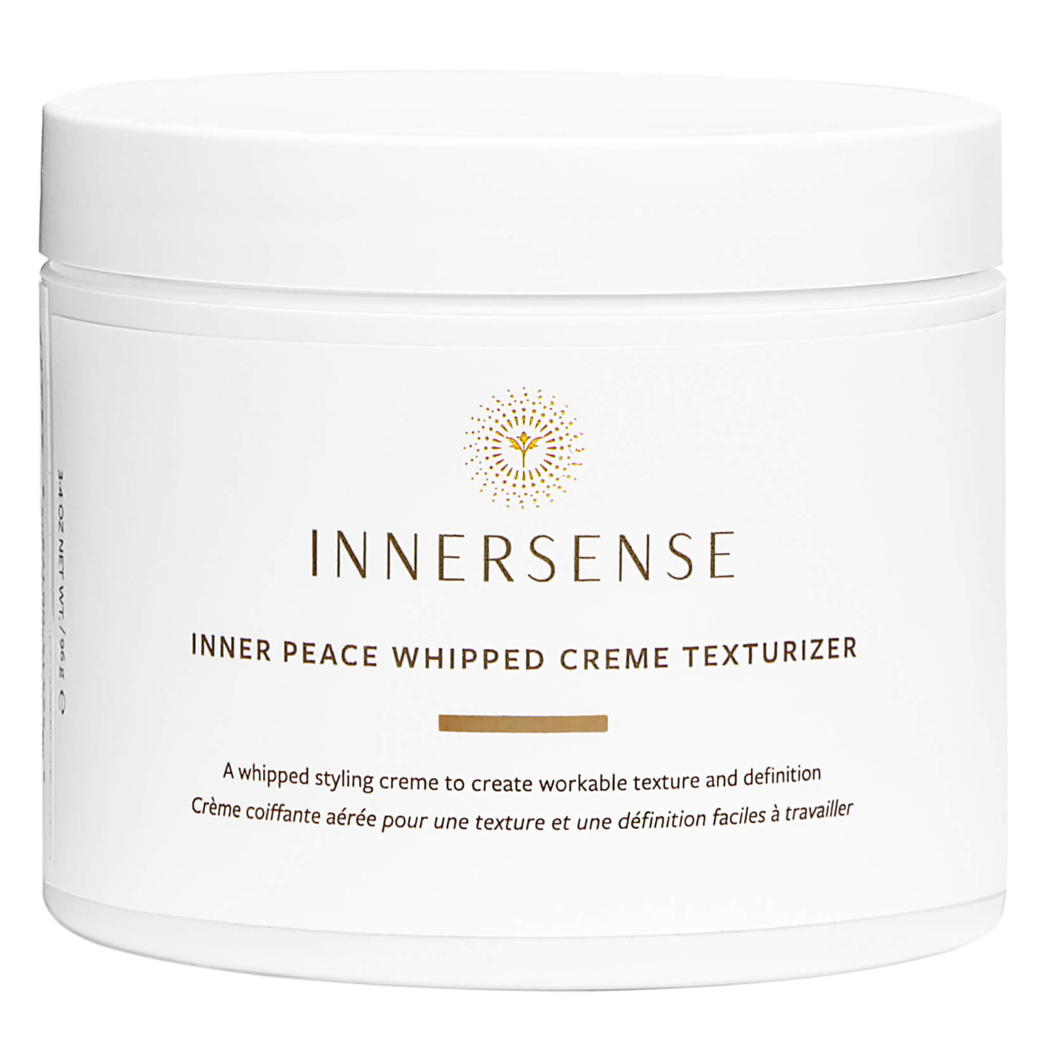 Inner Peace Whipped Creme Texturizer for Curly Hair - Lightweight Styling Cream for Frizz Control & Defined Curls - Perfect for Natural Hair Care & Daily Styling Routine