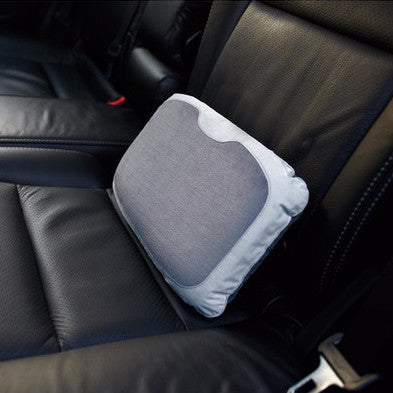 Go Travel Lumbar Support Pillow - Ergonomic Back Pain Relief for Car, Office & Airplane Seats | Portable Comfort for Long Trips & Work