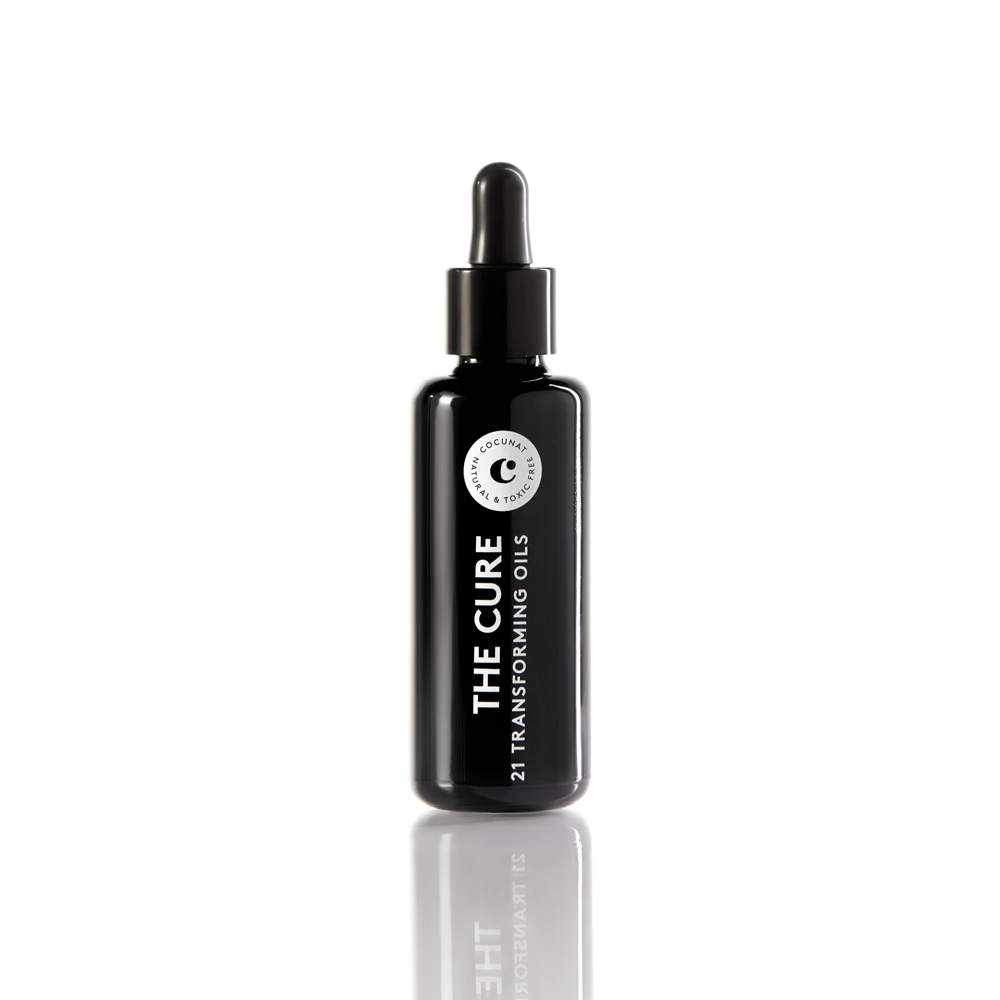 COCUNAT The Cure Anti-Aging Facial Serum - Repairs & Redensifies Skin - Reduces Wrinkles, Brightens & Nourishes - With 21 Essential Oils, Antioxidants, Vitamins & Bakuchiol - 30ml - Perfect for Night Routine & Mature Skin Care