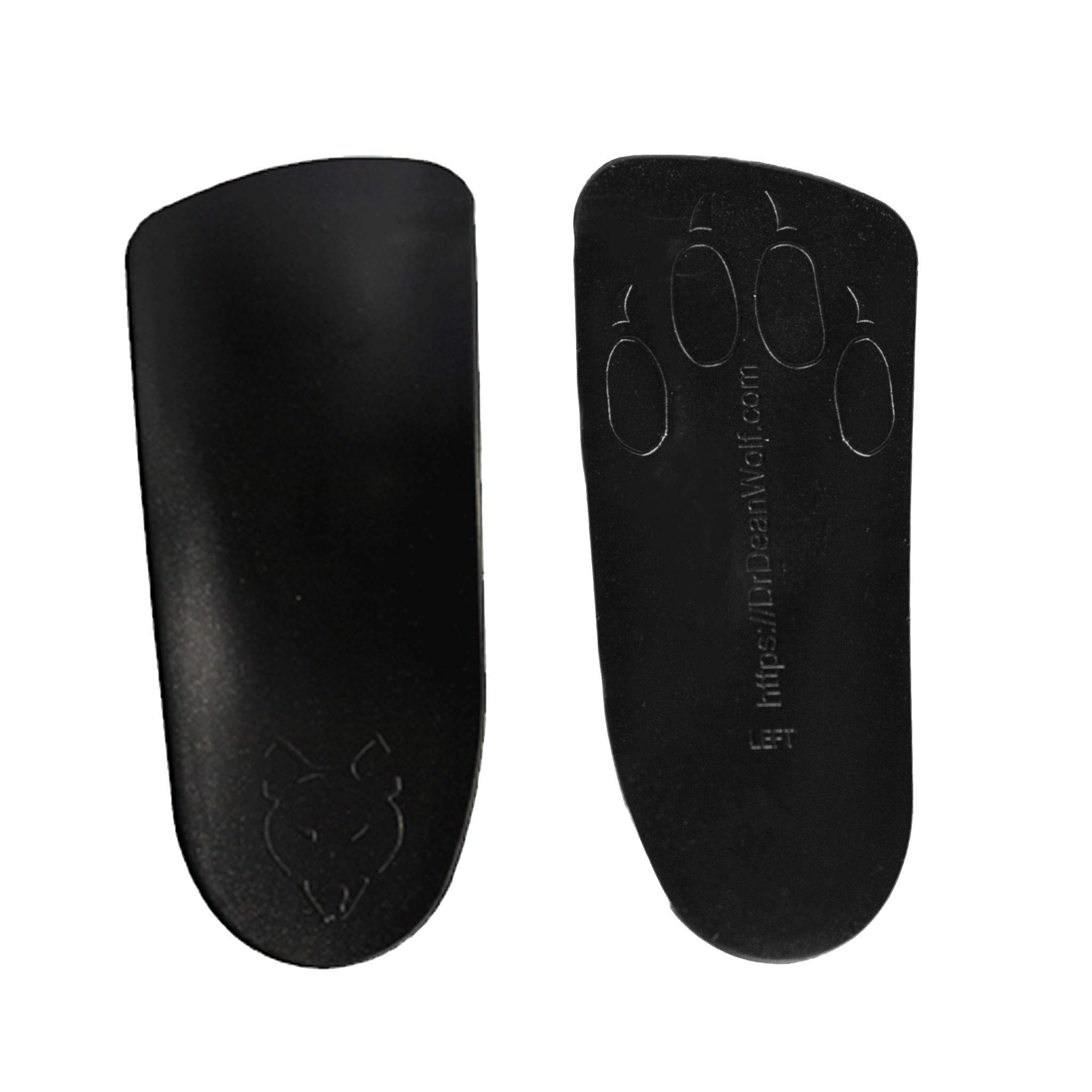 Dr. Wolf Orthotic Insoles for Plantar Fasciitis Relief - Arch Support Inserts for Men & Women - Heel Pain & Flat Feet Support - Wide Fit (Men's 10/Women's 11) - Ideal for Running, Walking & Work Shoes