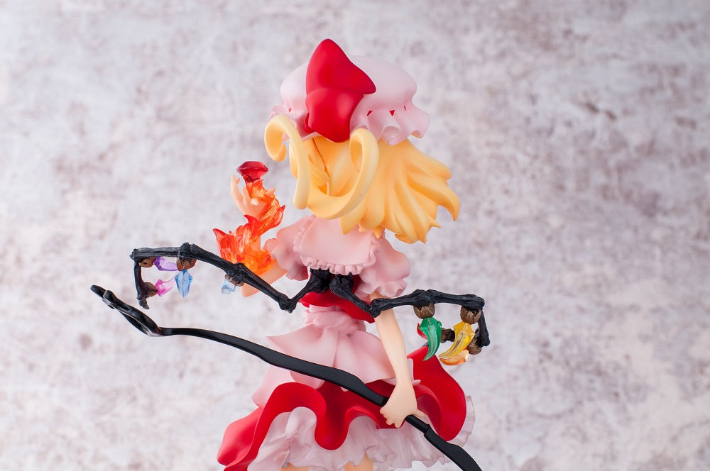 Touhou Project Flandre Scarlet Aquamarine Non-Scale Anime Statue Figure - Perfect for Anime Collections, Gaming Room Decor & Gift for Touhou Fans