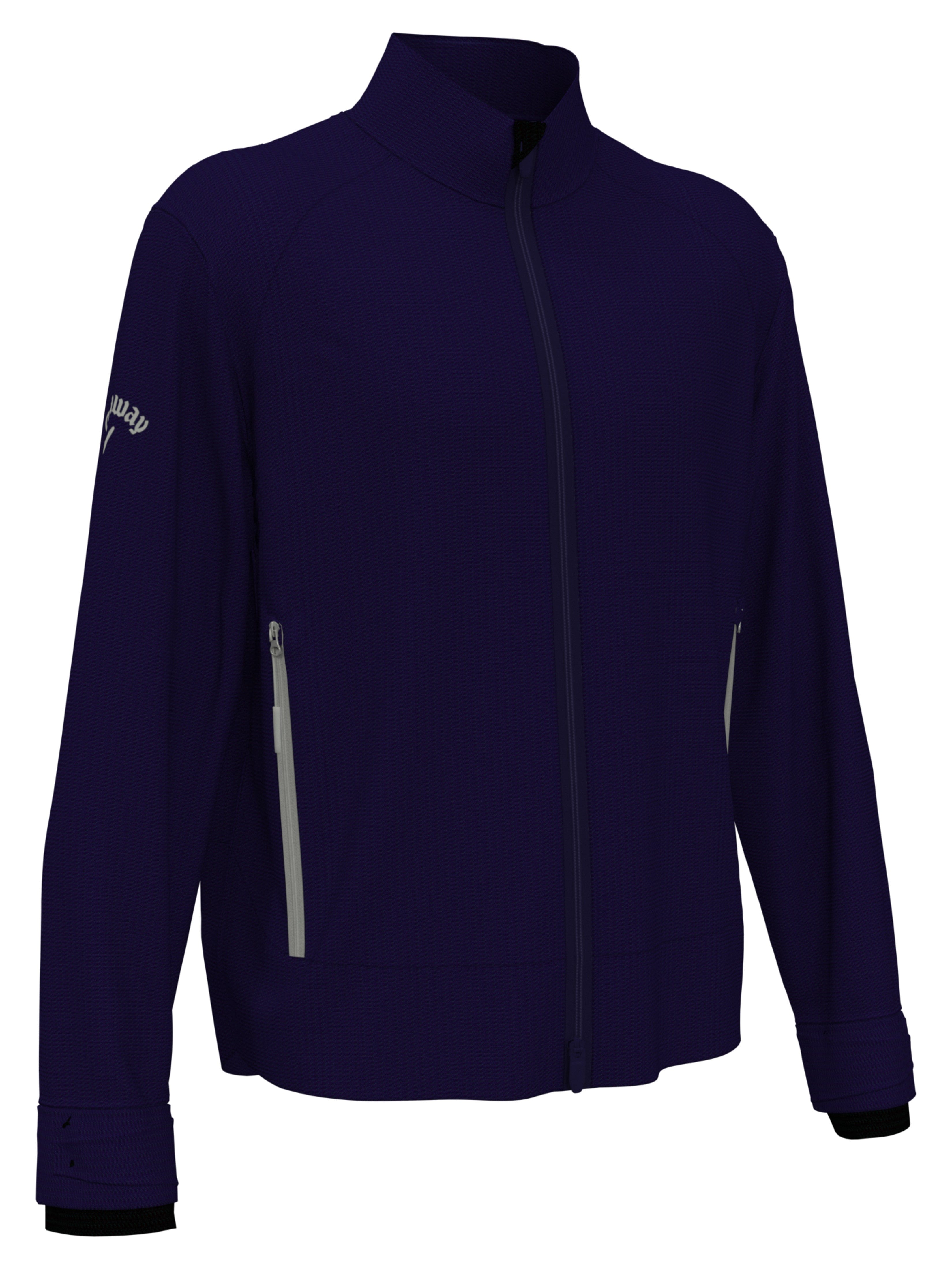 Premium Men's Full Zip Golf Jacket - Waterproof & Windproof Stormguard for Outdoor Sports & Casual Wear