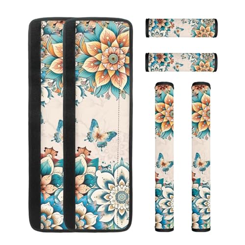 Boho Flower Butterfly