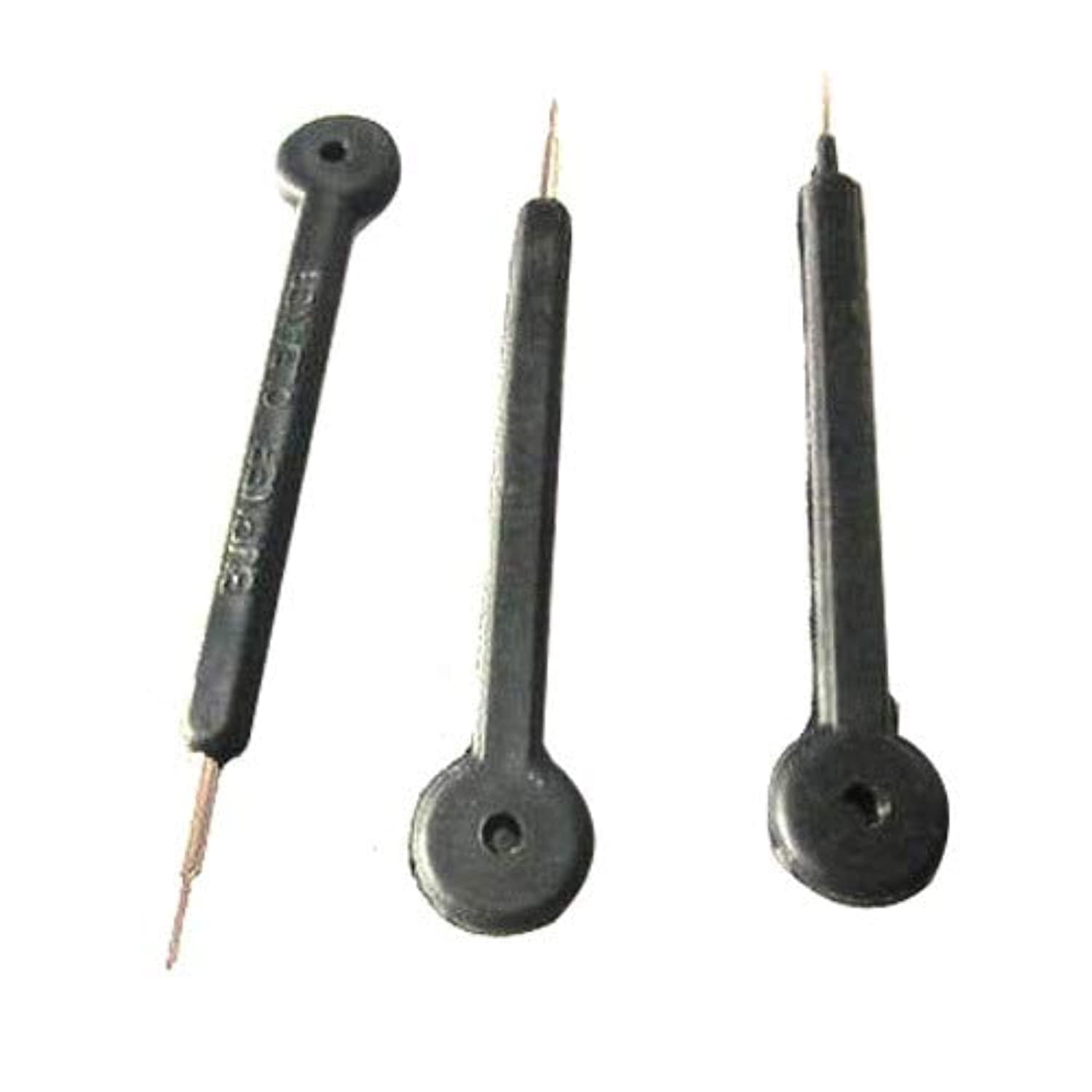 PMW LPG Replacement Parts - Burner Cleaning Pin (3-Pack) - Black - Compatible with Gas Grills & Stoves - Perfect for BBQ Maintenance & Grill Cleaning