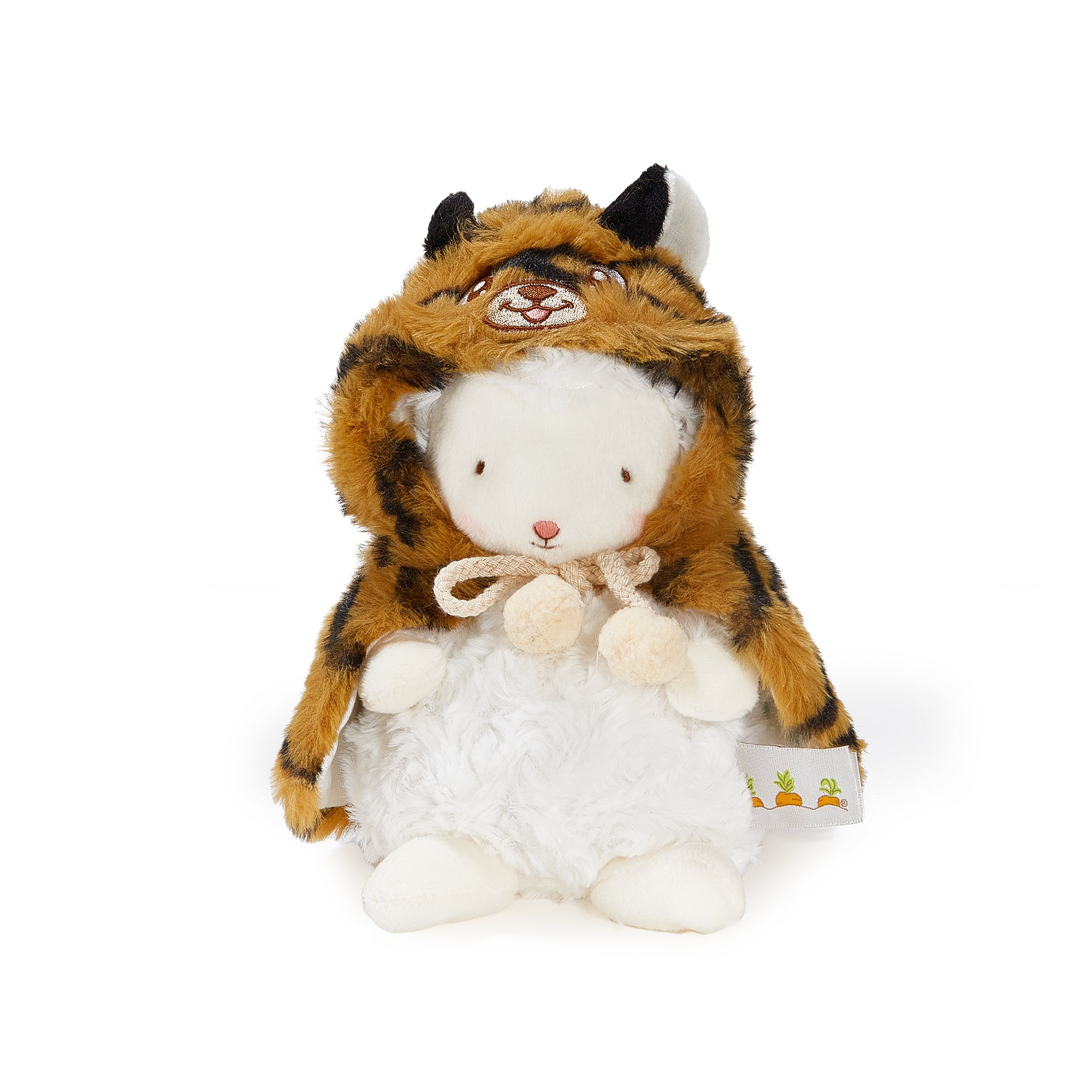 Kids Tiger Cape - Soft Cream Costume for Boys & Girls - Perfect for Halloween, Dress-Up & Pretend Play