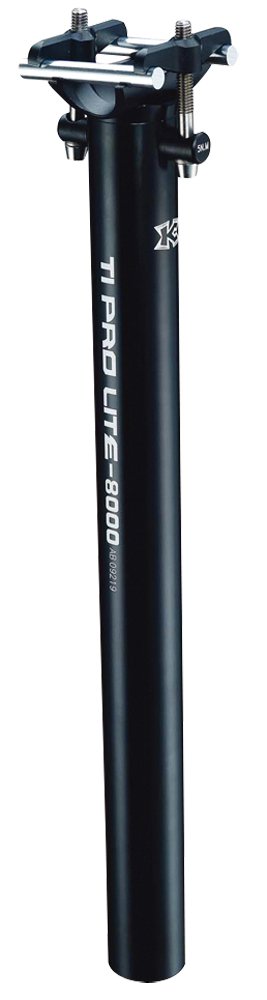 KCNC Lightweight Titanium Bicycle Seatpost - TI Pro Light for Road & Mountain Bikes - Durable & Comfortable Cycling Upgrade for Commuting & Racing