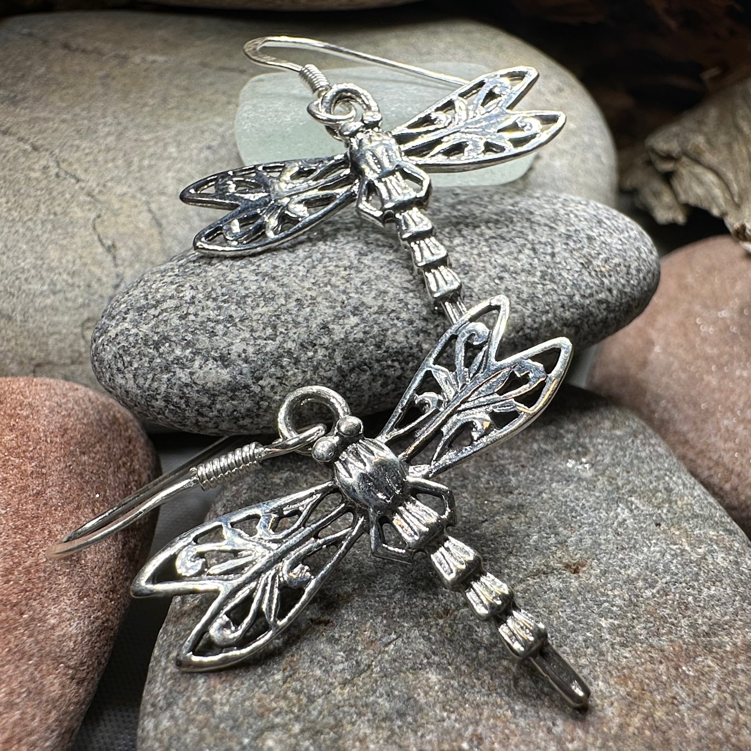 Exquisite Dragonfly Drop Earrings for Women - Elegant Handmade Jewelry Gift for Her - Perfect for Weddings, Parties & Everyday Wear