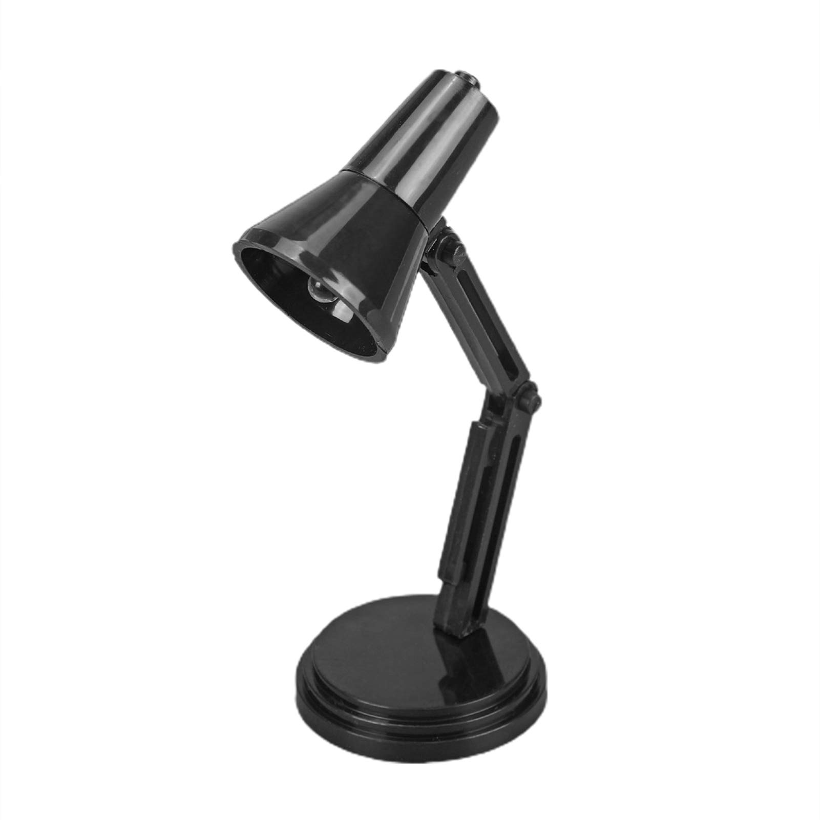 Foldable Eye Protection Desk Lamp for Students - Black, Dorm & Study Use