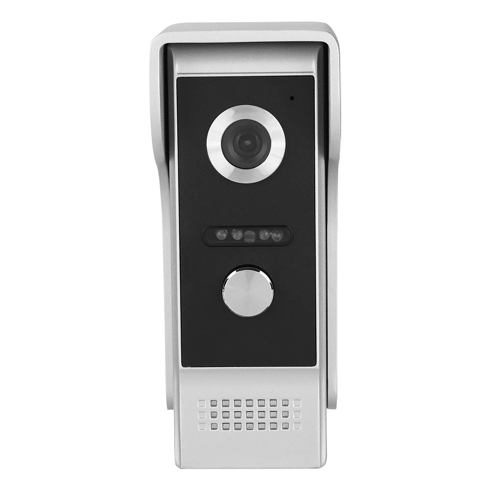 Demeras 7-Inch HD Wired Video Doorbell with TFT/LCD Screen, Waterproof Intercom System & Infrared Night Vision - Perfect for Home Security and Apartment Entry Monitoring (US)