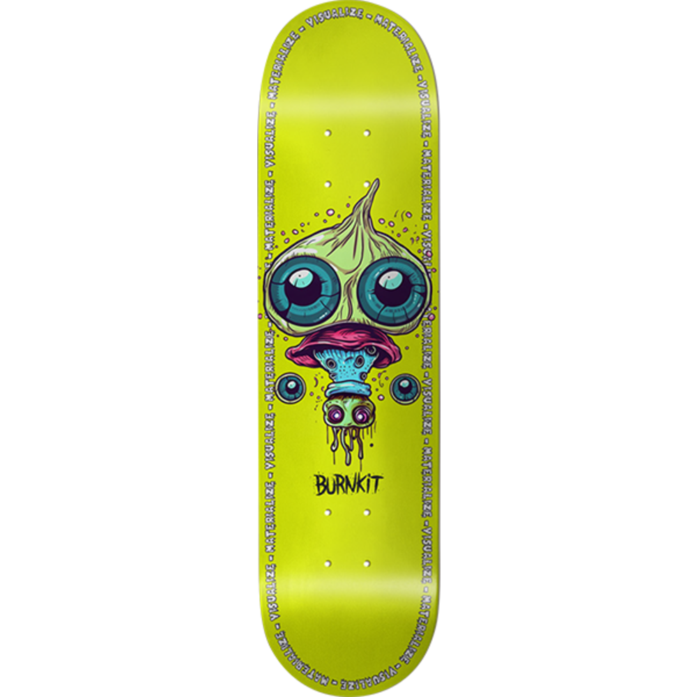 Burnkit Fungi Skateboard Deck 8.0