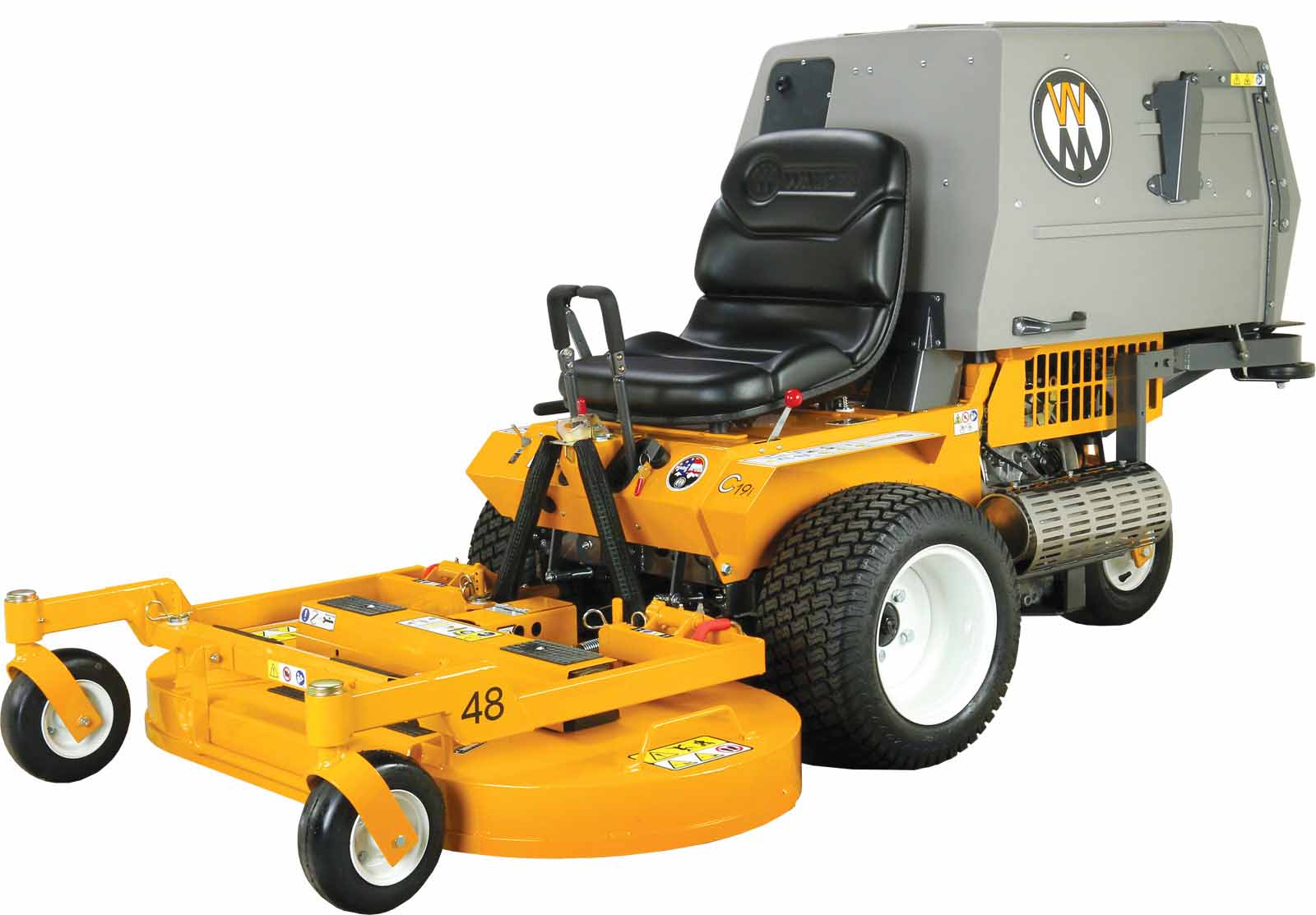 Walker Mowers MC19i 19HP Gas EFI Commercial Lawn Mower - Perfect for Large Yards, Golf Courses & Professional Landscaping
