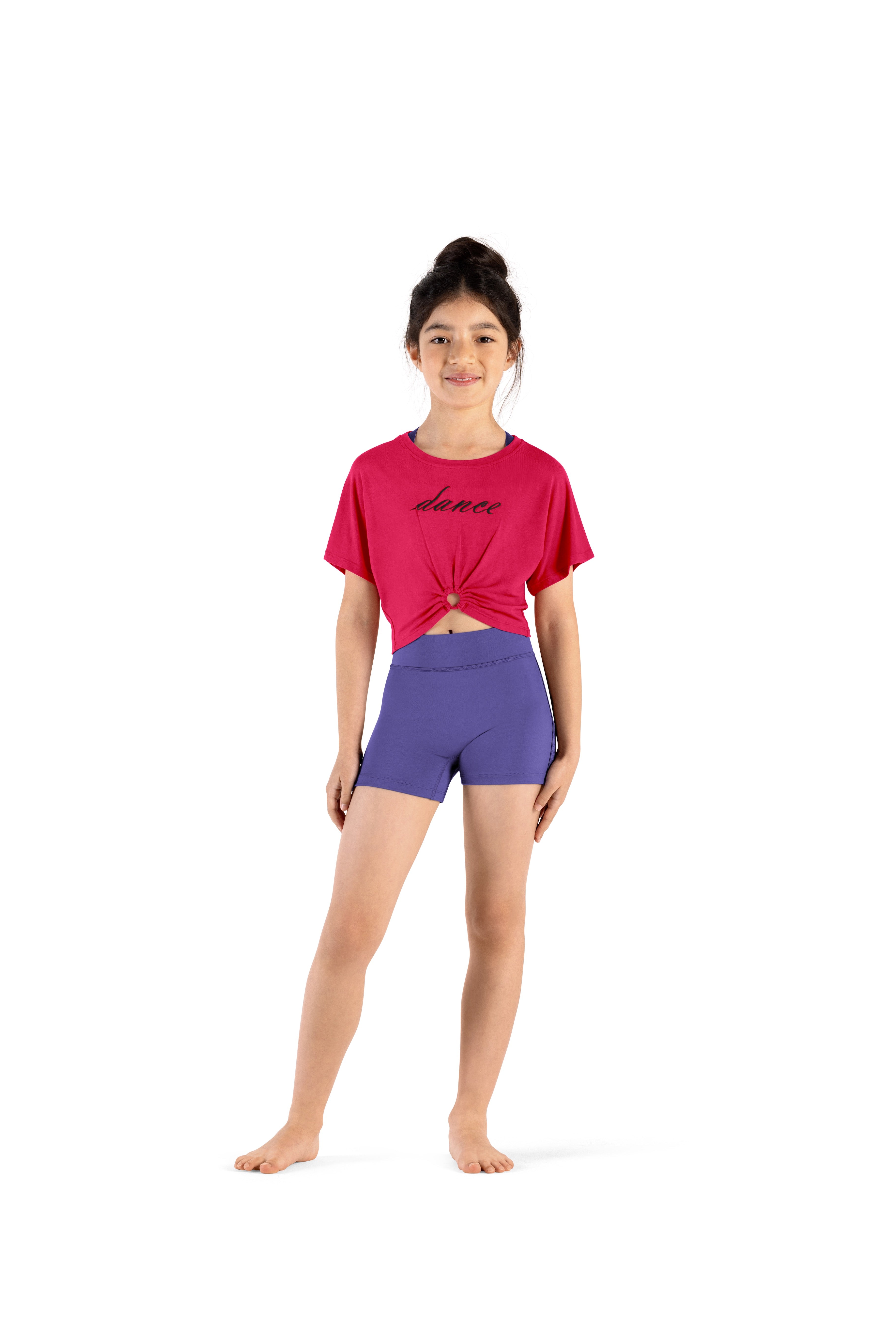 Majesty Dance Print Tee M753C - Trendy Graphic T-Shirt for Women - Perfect for Dance Classes, Concerts & Casual Wear