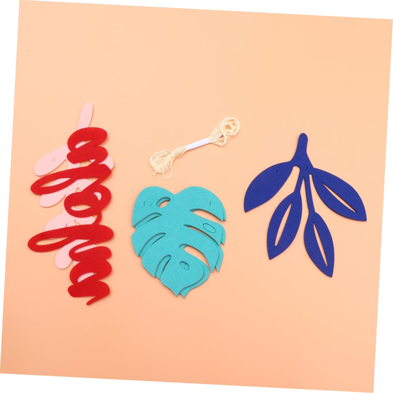 VICASKY Hawaiian Bunting Flag Banner Set - Tropical Luau Party Decorations with Monstera Leaves Design for Summer Beach Parties, Luau Banquets & Hawaiian Themed Events