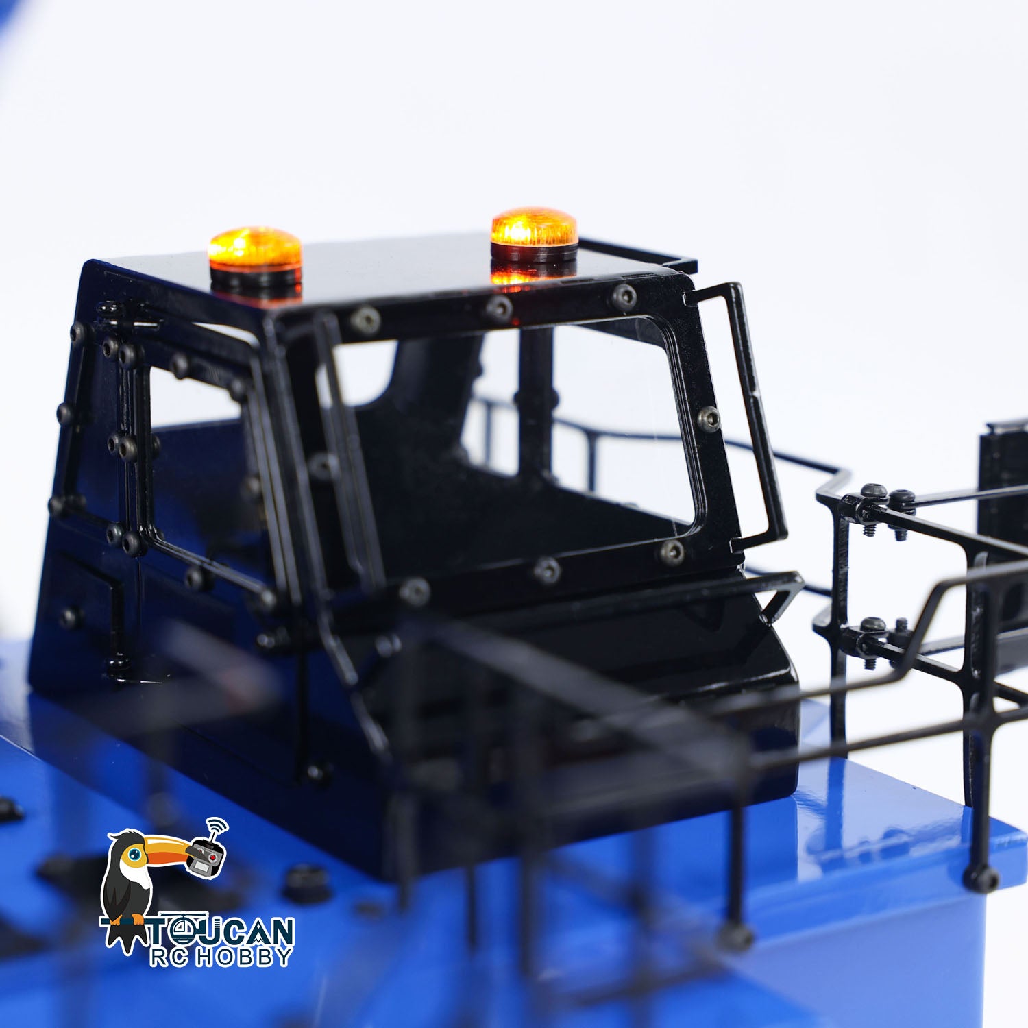 1/20 Scale 793D Radio Controlled Mining Truck - Assembled & Painted Metal Hydraulic Dump Truck Model with I6X Radio & Warning Lights - Perfect for Collectors, Construction Enthusiasts, and RC Hobbyists