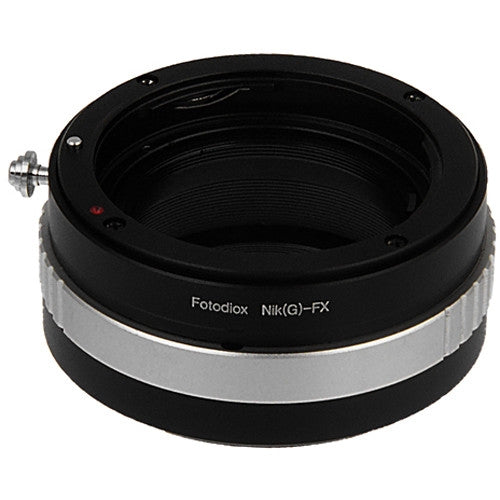 FotodioX Nikon G to Fujifilm X Mount Adapter - Compatible with Nikon G Type F Mount Lenses on Fujifilm X Series Cameras - Perfect for Photography, Videography & Travel Shooting