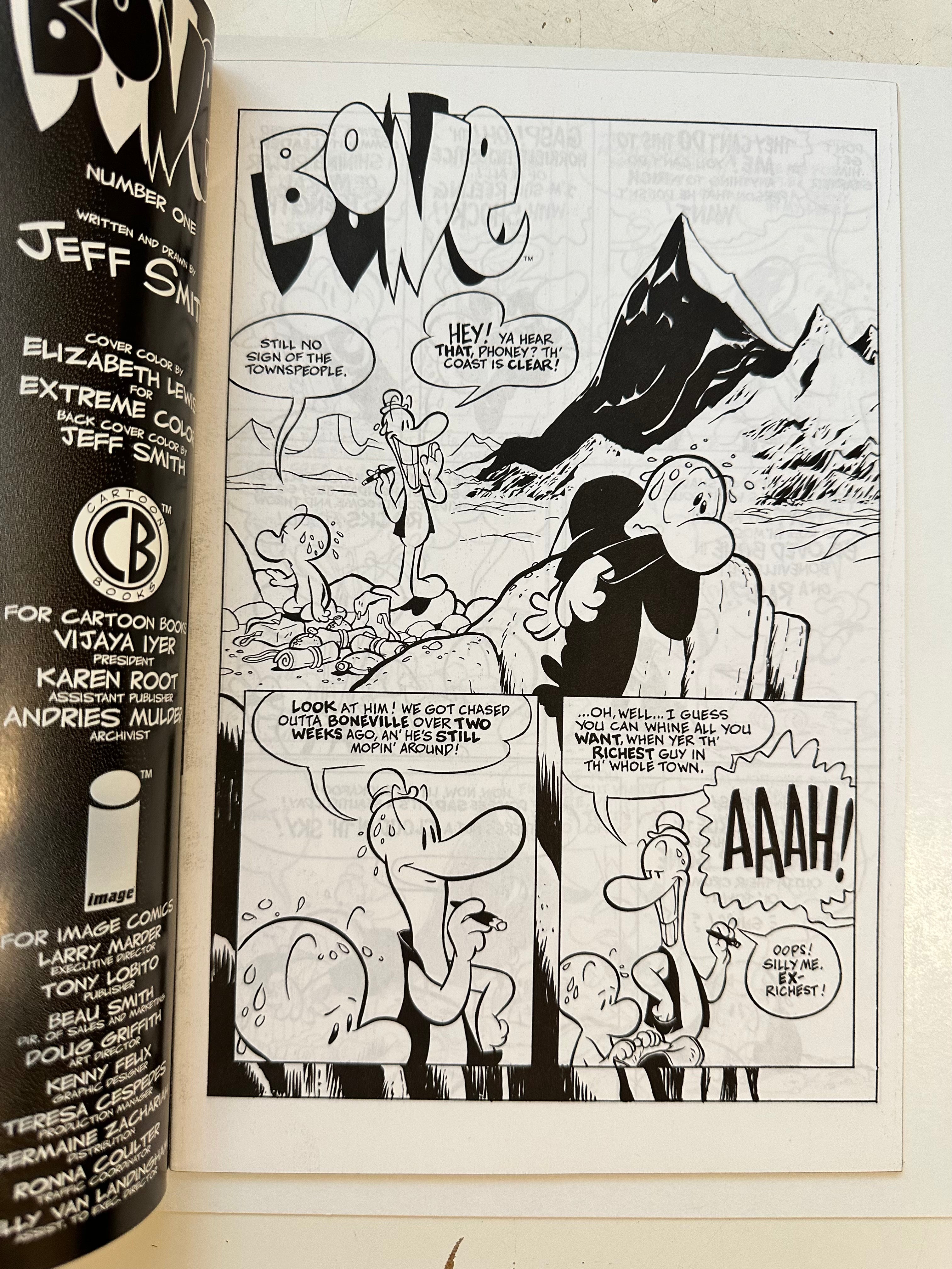 Bone #1 High Grade Comic Book - Collector's Edition for Fans & Investors | Perfect for Display, Gifts & Comic Conventions