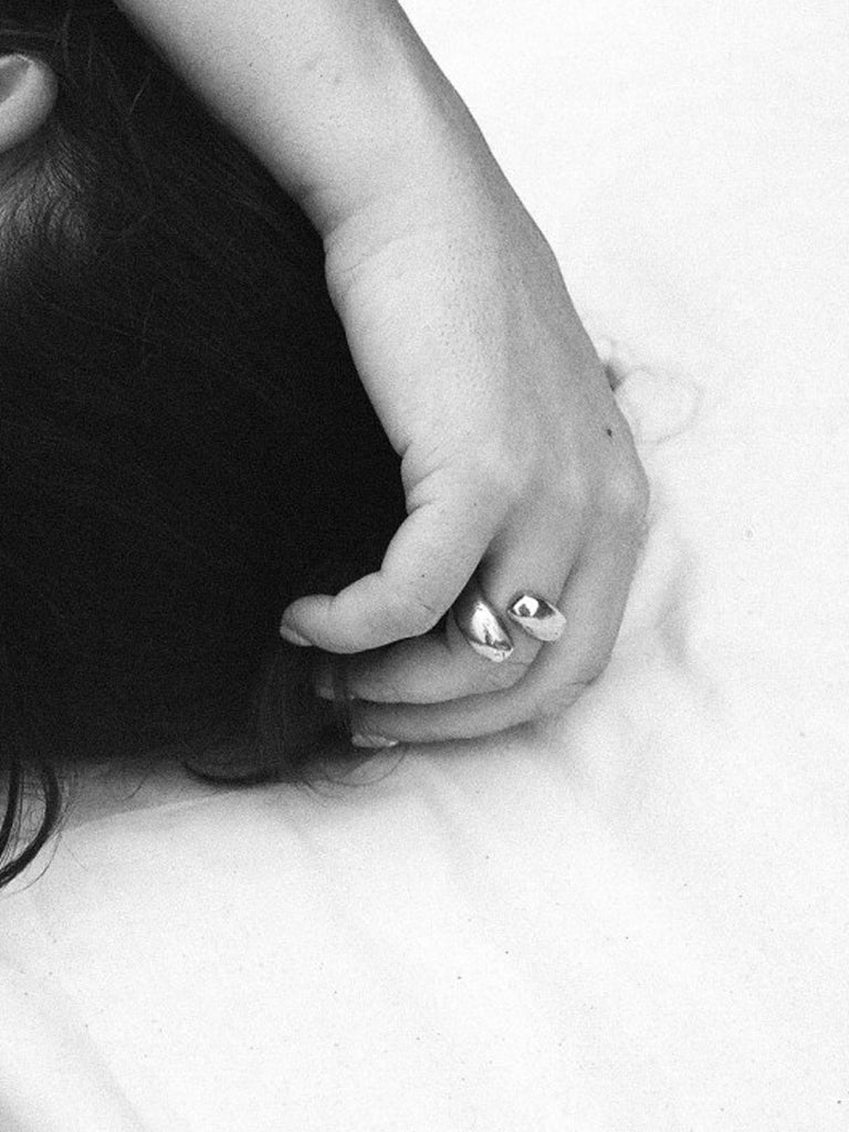 Lepagón Brass Barro Ring - Handmade Boho Jewelry for Women, Unique Statement Ring for Everyday Wear & Special Occasions