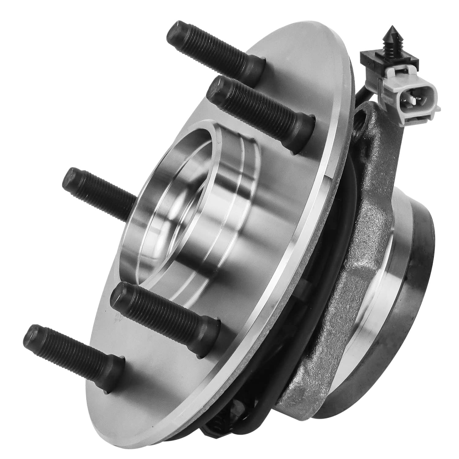 Detroit Axle - 4WD Front 2-Piece Wheel Bearing Hub Assembly Replacement for 2000-2001 Dodge Ram 1500 - Perfect for Off-Roading, Towing & Heavy-Duty Use