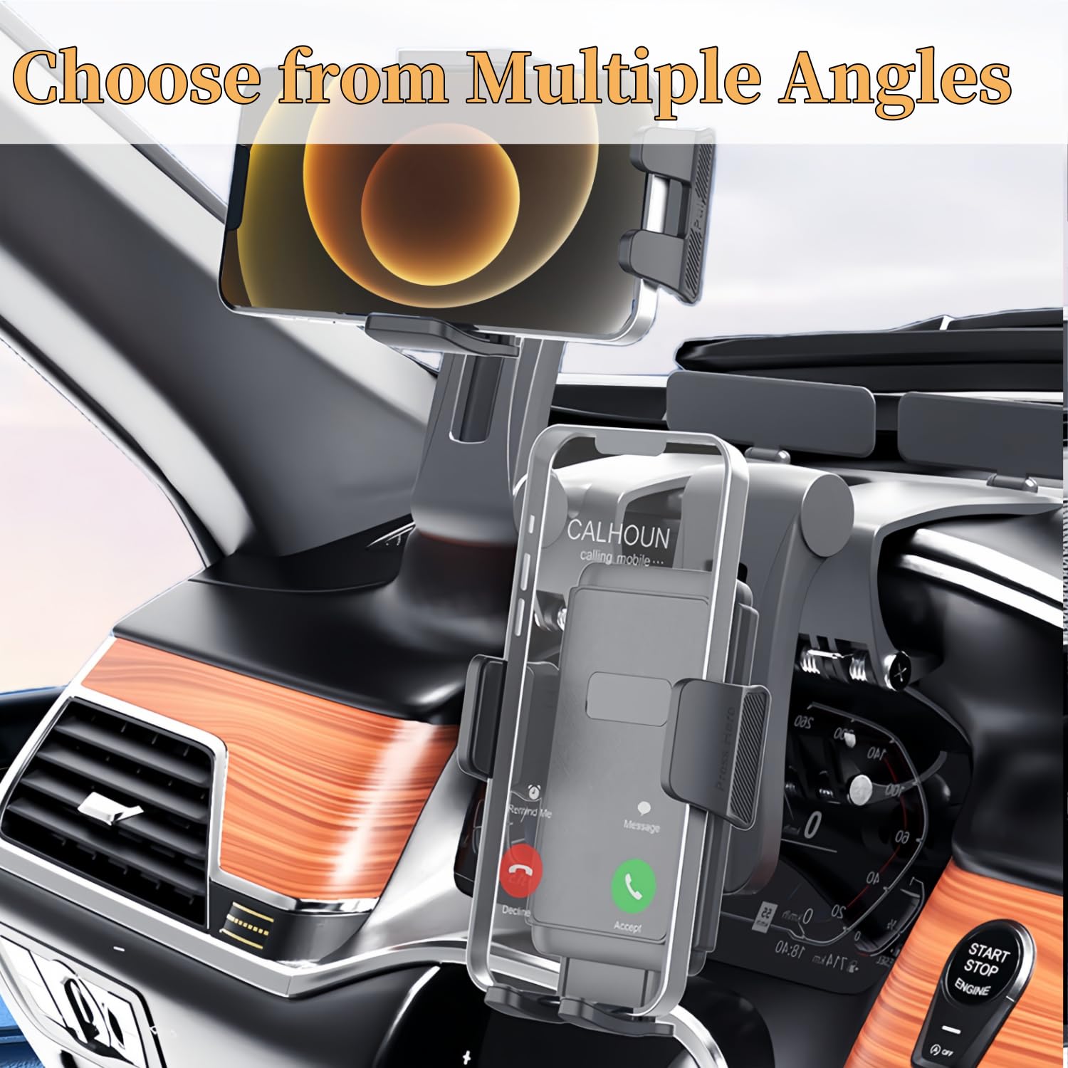 360° Rotatable Car Phone Holder for 4-7