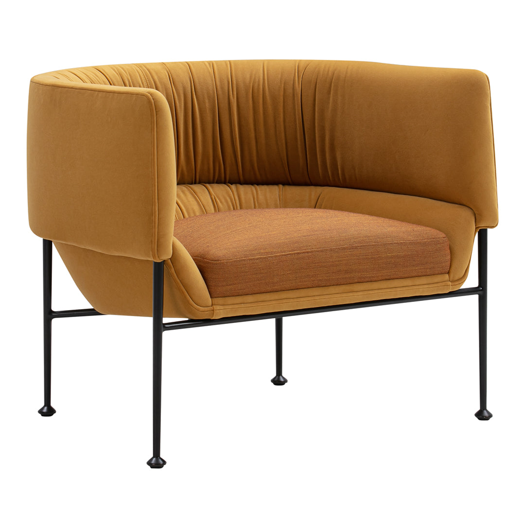 Modern Accent Lounge Chair with Collar Design - Stylish Comfort for Living Room, Bedroom, or Office - Perfect for Relaxing, Reading & Decorating Your Space