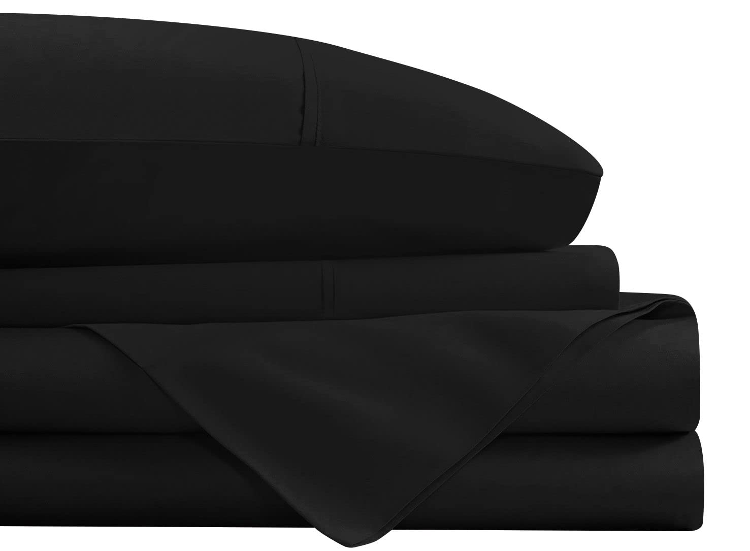 Premium RV Sheets 4-Piece Set - 100% Egyptian Cotton, 1000 Thread Count, 3/4 Full Bunk Size (48