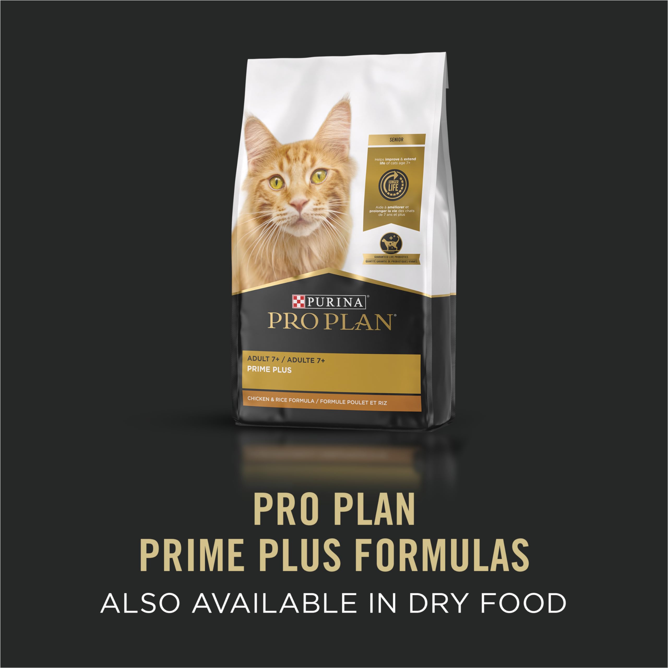 Premium Senior Wet Cat Food for Older Cats - Salmon & Tuna Recipe, 85g (24 Pack) | High-Protein, Easy-to-Digest Meal for Aging Felines - Perfect for Picky Eaters & Cats with Dental Issues