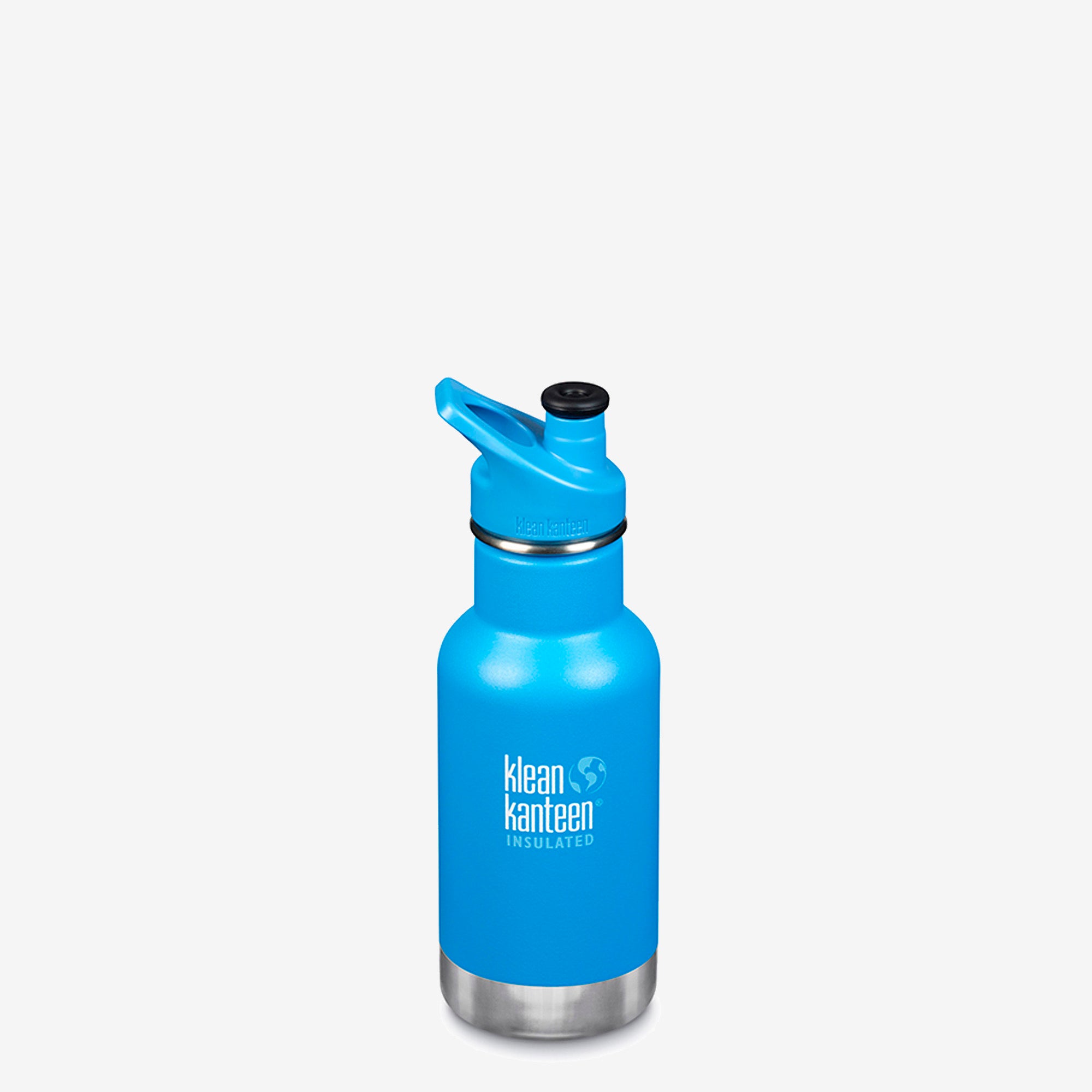 12oz (355ml) Classic Insulated Kids Water Bottle with Sport Cap - Leak Proof, BPA Free Stainless Steel Bottle for School, Sports & Outdoor Activities