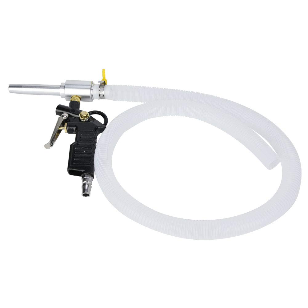Handheld Mini Aluminum Alloy Air Vacuum Gun - Pneumatic Vacuum Cleaner Tool for Electronics, Jewelry & Workshop Cleaning | Compact Dust Blower for Precision Cleaning