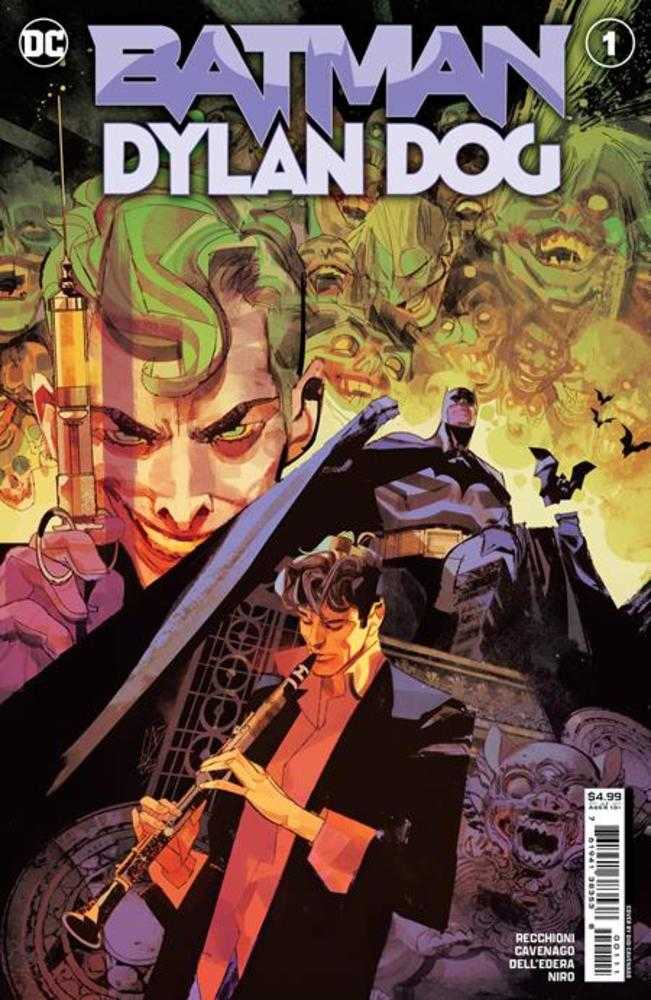 Batman Dylan Dog #1 (Of 3) Cover A by Gigi Cavenago - Comic Book Collector's Edition for Superhero Fans & Graphic Novel Enthusiasts - Perfect for Display, Gifts, and DC Comics Collections