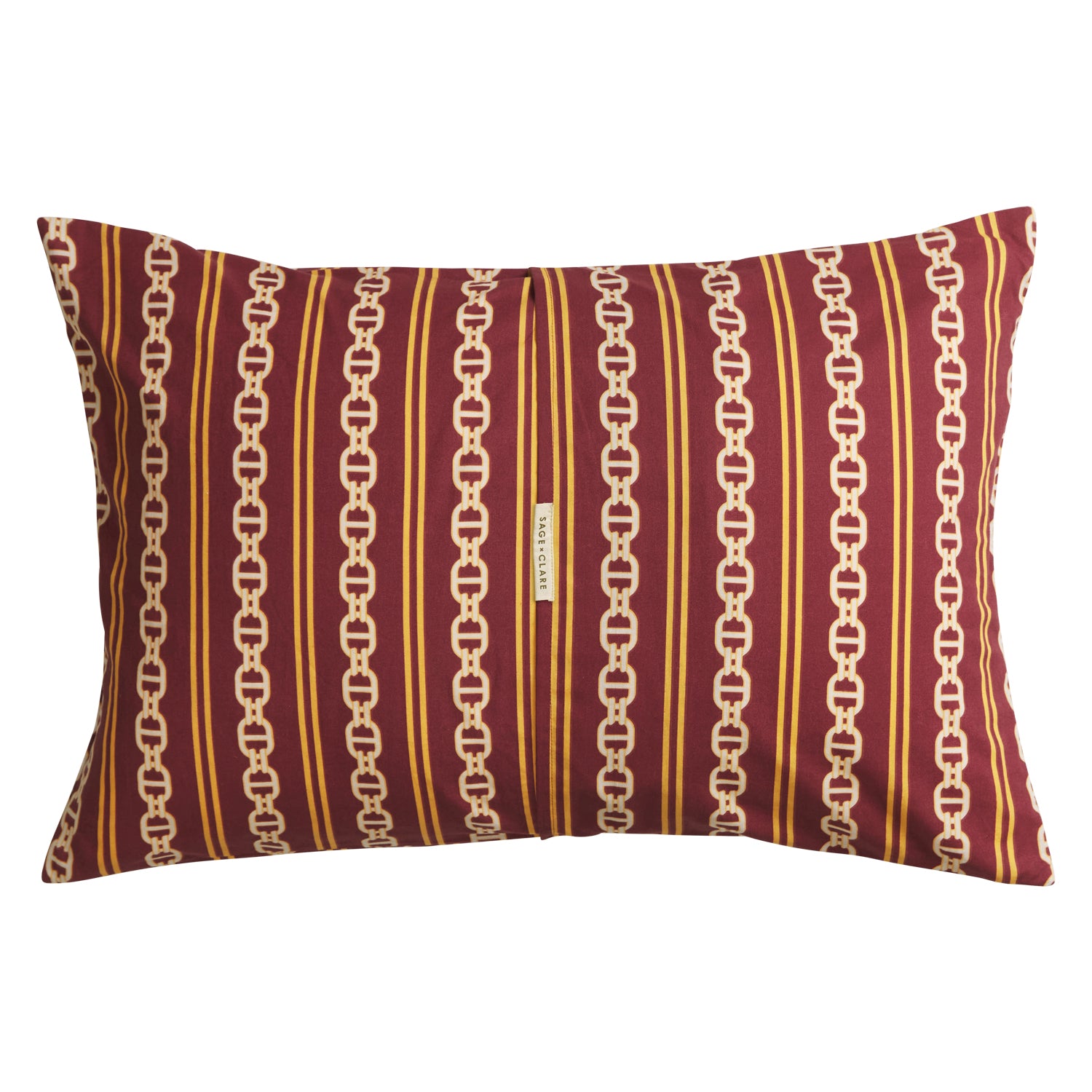 Premium 100% Cotton Pillowcase Set - Soft & Breathable Bedding for a Comfortable Sleep - Mahogany Color - Ideal for Home, Hotel, and Travel Use