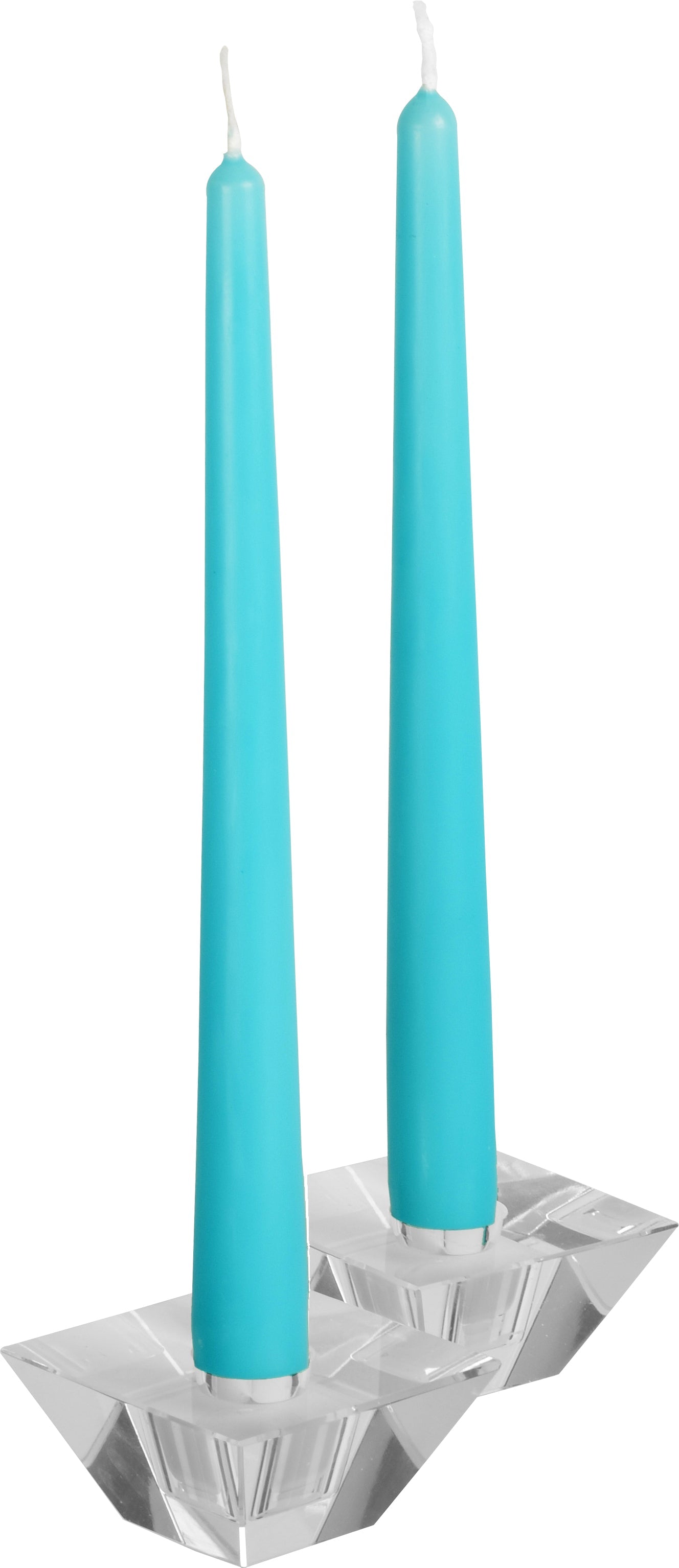 12 Inch Turquoise Taper Candles - Long-Lasting Premium Wax for Weddings, Dining, Home Decor & Romantic Ambiance