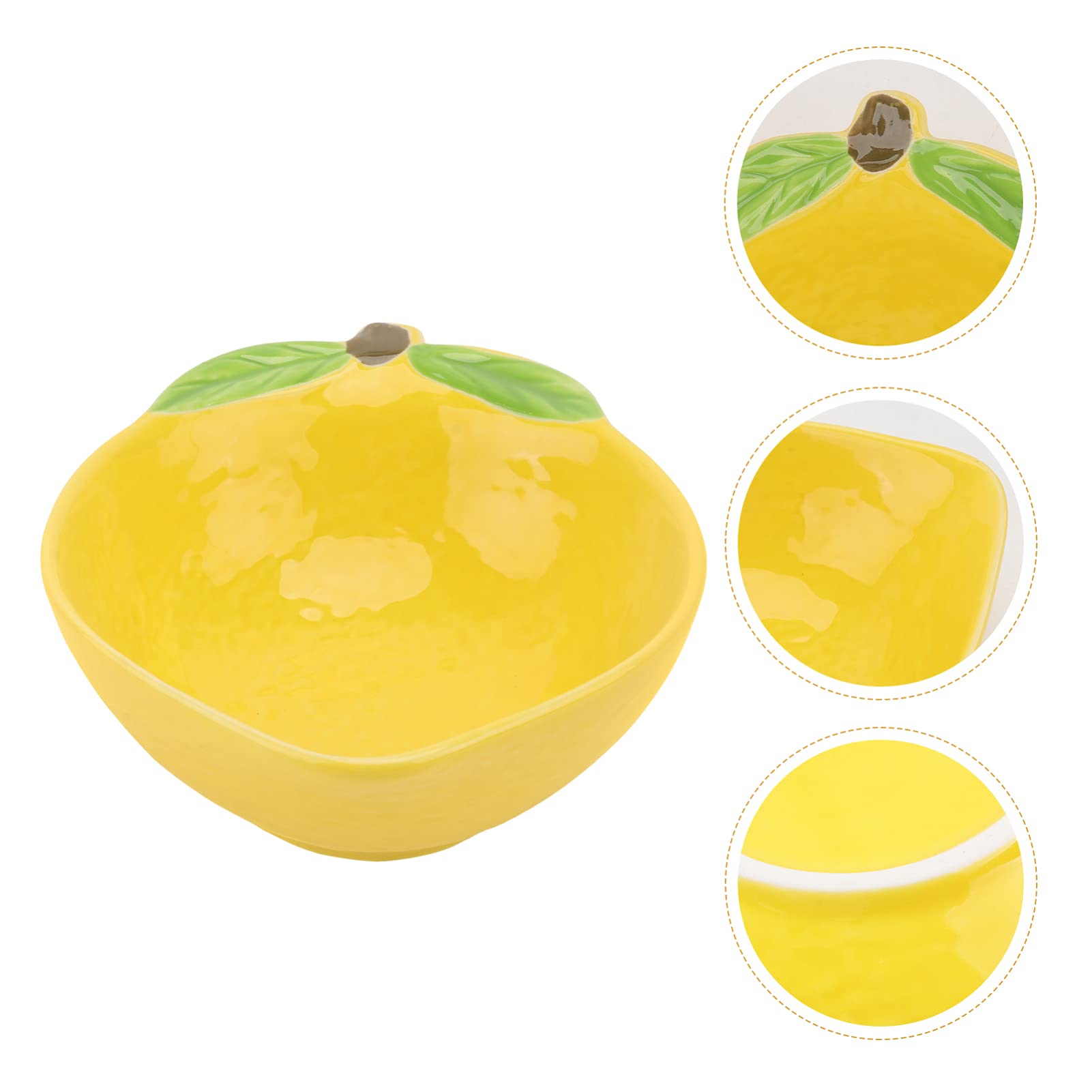 Ceramic Dessert Plates - Elegant Snack & Fruit Salad Serving Bowls for Pastries, Cakes, and Table Decor | Perfect for Parties, Afternoon Tea, and Home Dining Decorations
