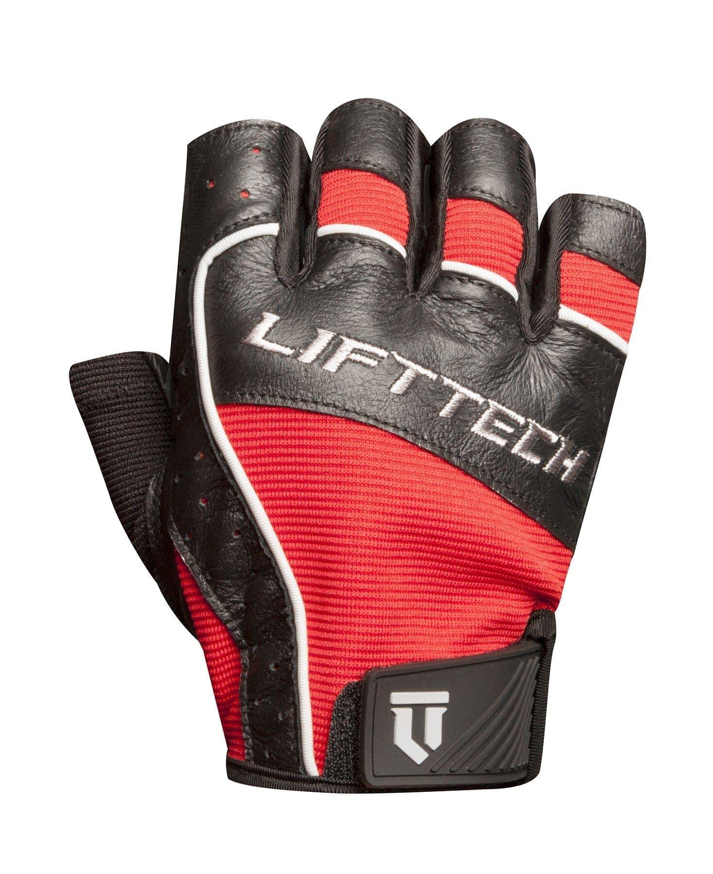 Lift Tech Fitness Men's Reflex Lifting Gloves - Breathable Workout Gloves for Weight Training, Gym & CrossFit - Perfect for Deadlifts, Pull-Ups & Strength Exercises