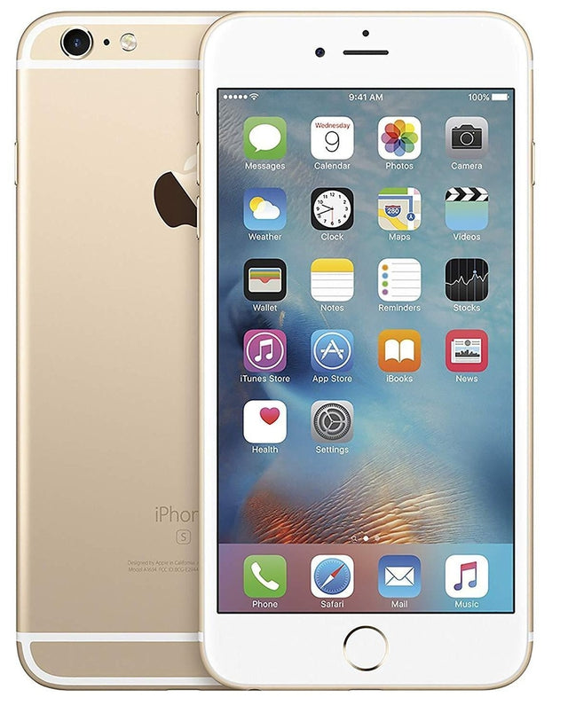 Apple iPhone 6S Plus 64GB Unlocked Smartphone - Gold (Renewed) for Business, Travel & Everyday Use