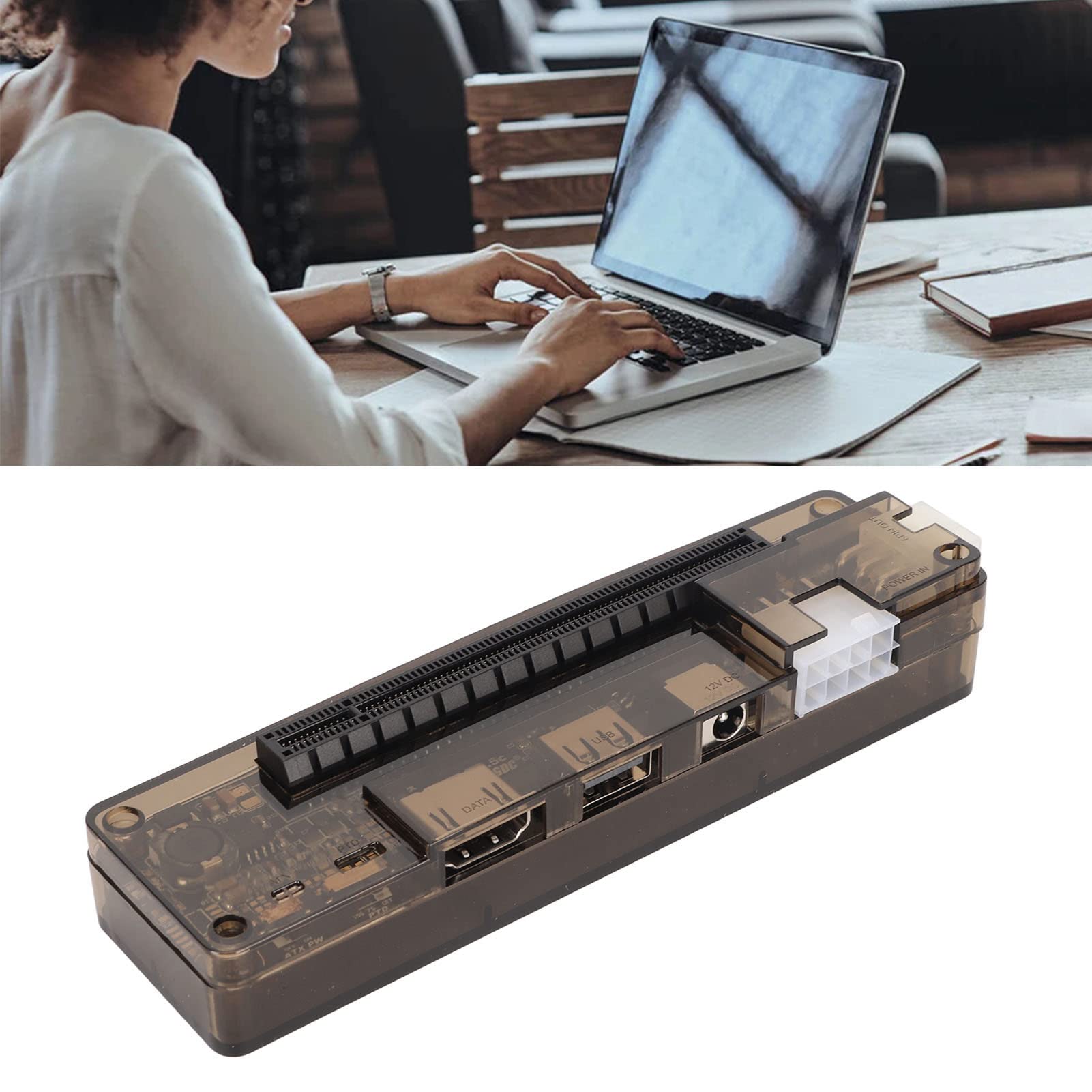 Diyeeni External GPU Dock for Laptops - M.2 A Key & Express Card to USB 3.0 Adapter - Boost Gaming & Graphic Performance for Laptops with M.2 A Key Interface - Perfect for Gaming, Video Editing & 3D Rendering