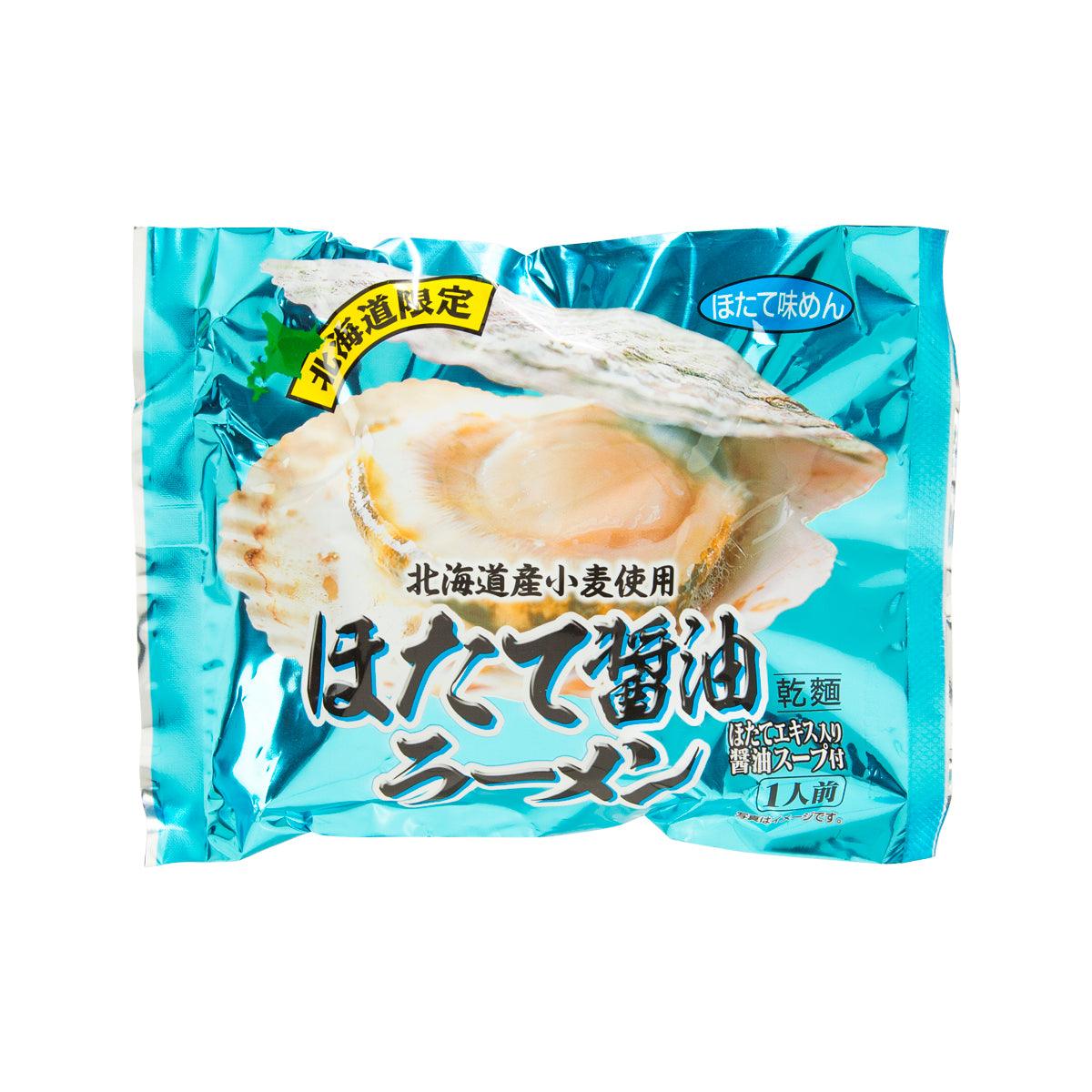 COROKU Scallop & Soy Sauce Ramen Noodle Soup - 130g Pack | Authentic Japanese Flavor | Quick & Easy Meal for Lunch, Dinner, or Late-Night Snack
