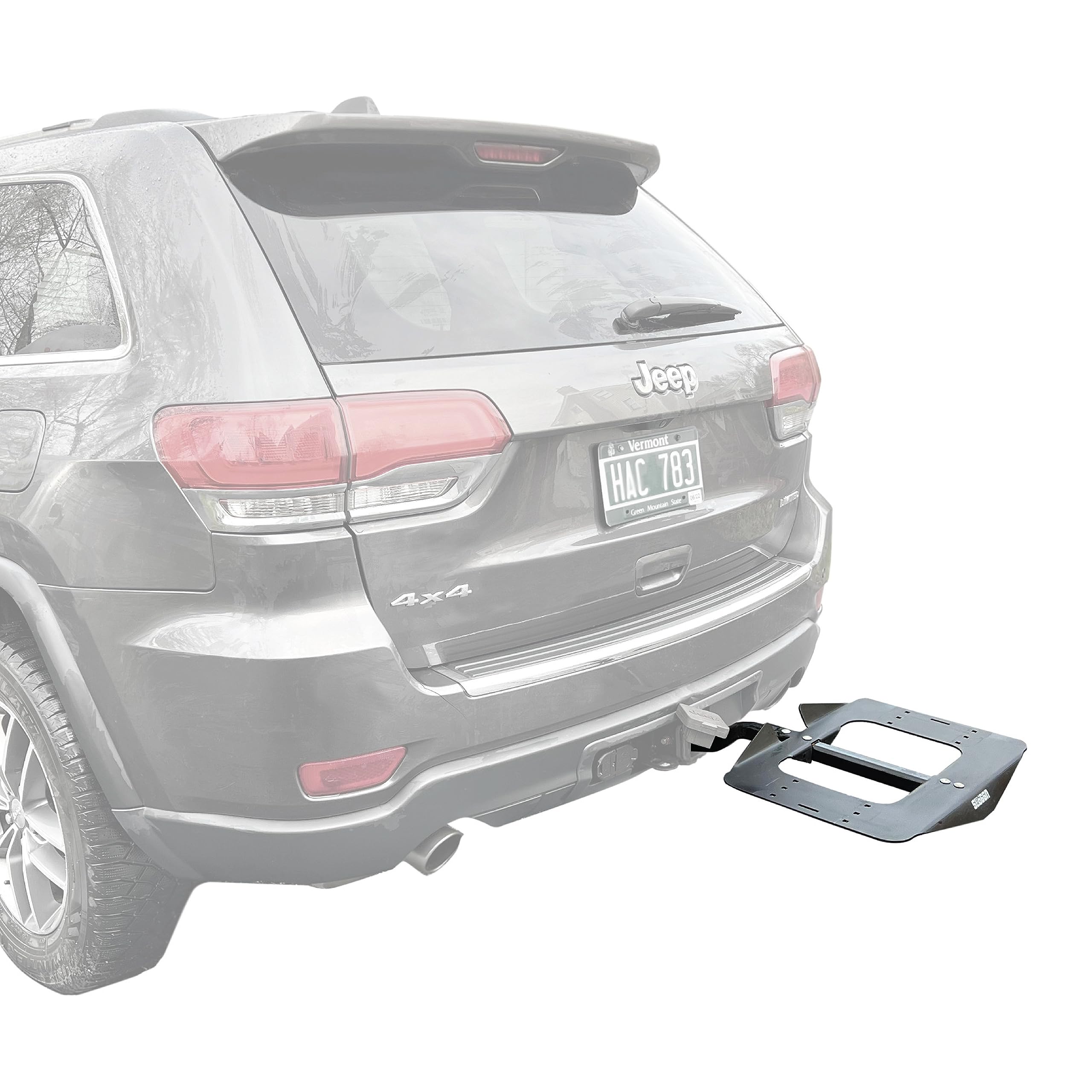 Base Deck + Recovery Board Mount Kit - Heavy Duty Vehicle Hitch Mounting System with Base Deck & Add-On Kit for 2 Recovery Boards | Perfect for Off-Road Adventures & Emergency Vehicle Recovery