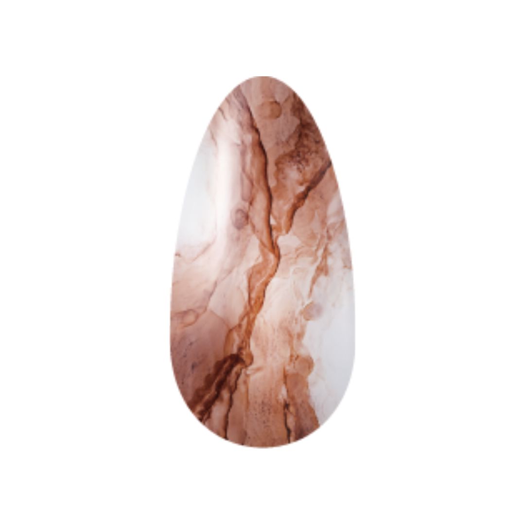 Kokoist BI 05 Bleeding Ink Brown - Professional Nail Art Gel Polish for Salon & Home Manicures - Perfect for Fall & Winter Nail Designs