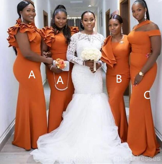 Elegant A-Line Sleeveless Side Slit Long Bridesmaid Dresses - WG914 | Perfect for Weddings, Formal Events & Special Occasions
