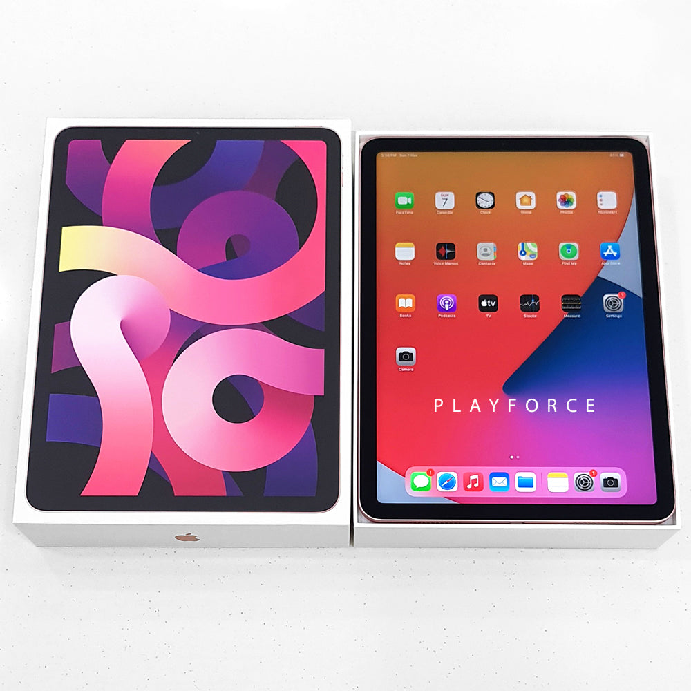 Apple iPad Air 4 (4th Generation) - 64GB Wi-Fi Gold Tablet - Perfect for Work, Study & Entertainment