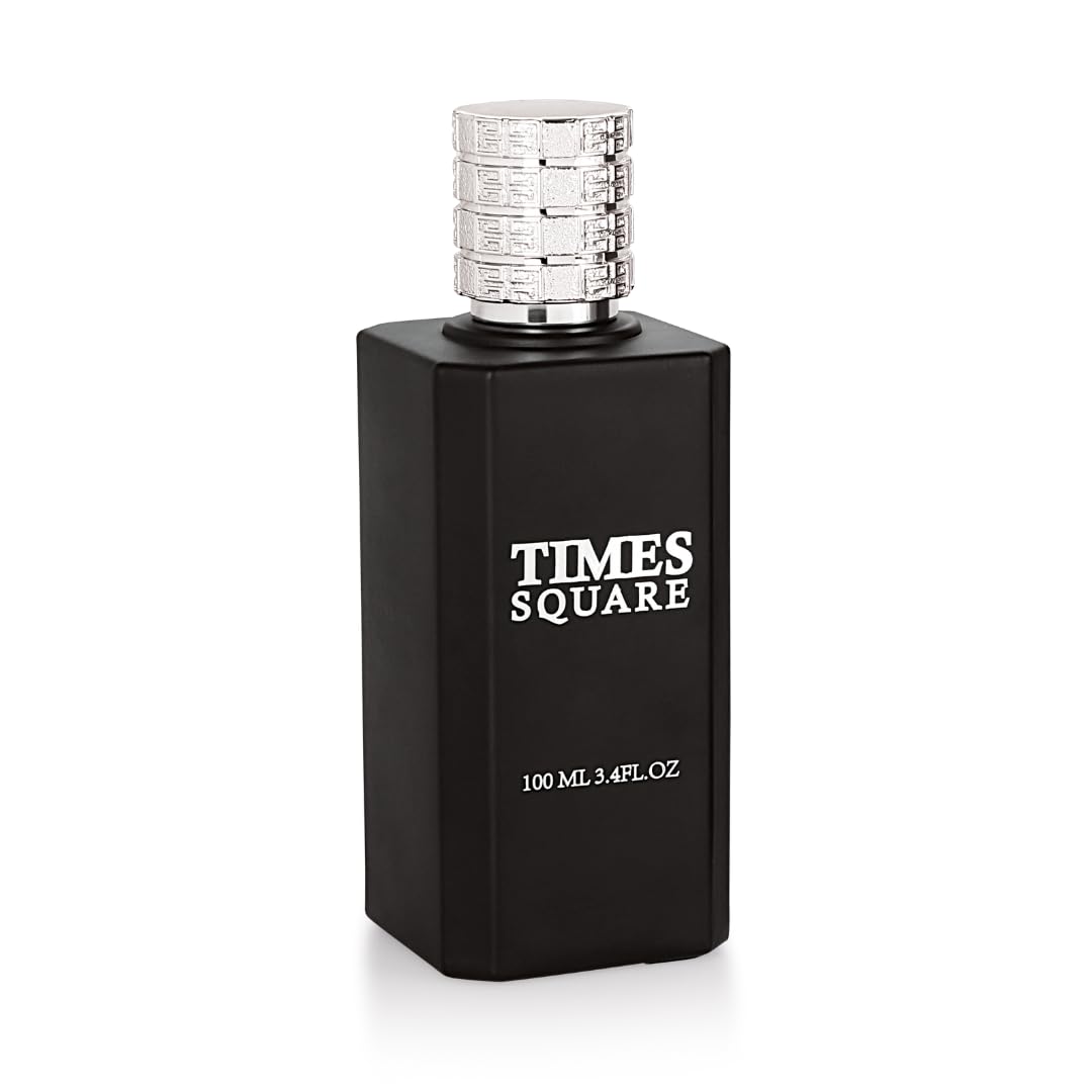 VIWA VMJ Times Square 100ml Black Apparel Perfume Spray - Long Lasting Fragrance for Men & Women - Perfect for Night Out, Date Night & Special Occasions