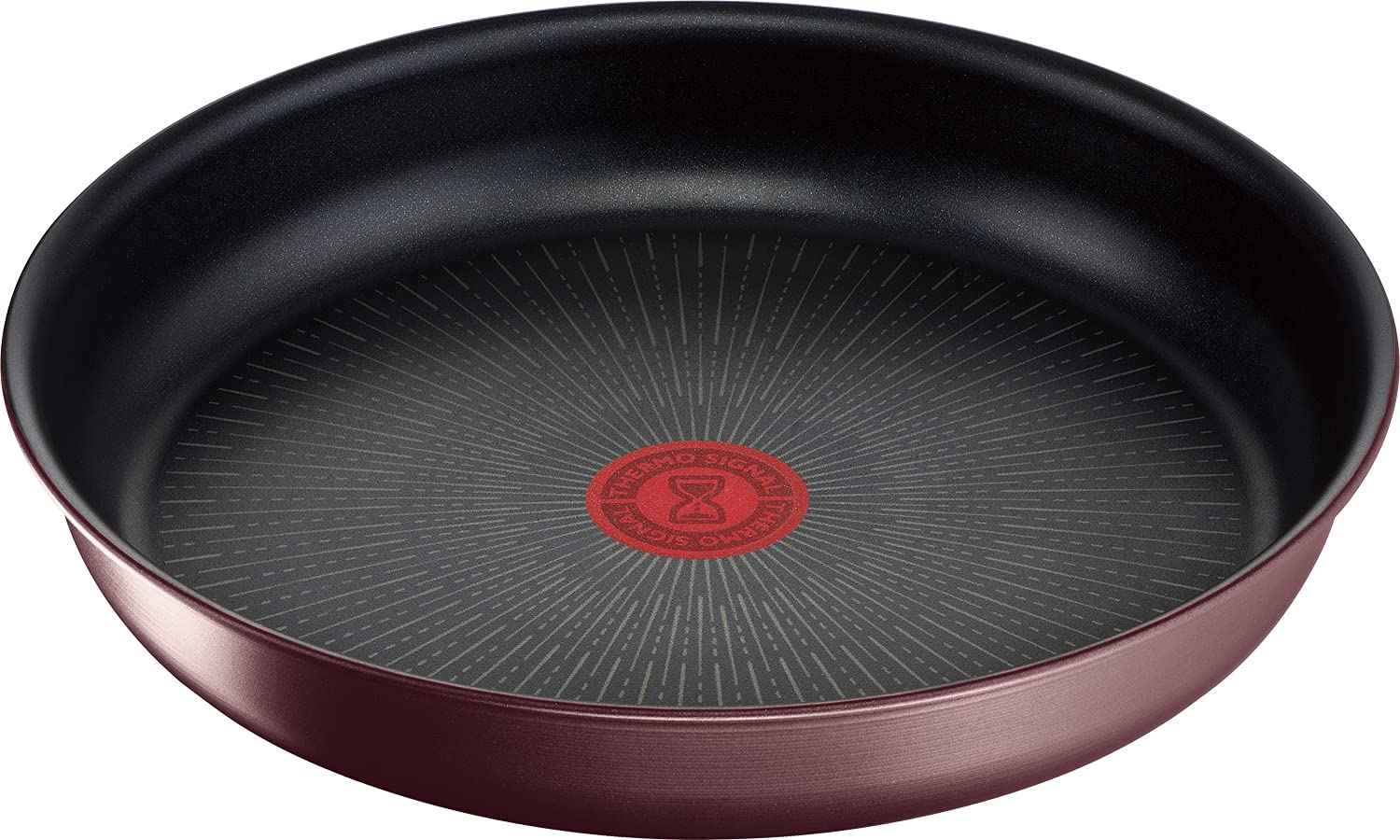 Tefal T-fal L38505 10.2-Inch Non-Stick Frying Pan with Removable Handle - IH & Gas Compatible, Temperature Indicator - Perfect for Induction Cooktops & Stovetop Cooking - Ideal for Pancakes, Eggs & Sauteing