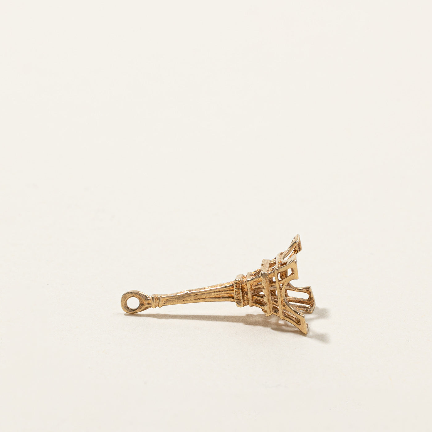 14K Gold Eiffel Tower Charm Pendant Necklace - Elegant Parisian Jewelry Gift for Women, Perfect for Anniversaries, Birthdays & Travel Souvenirs