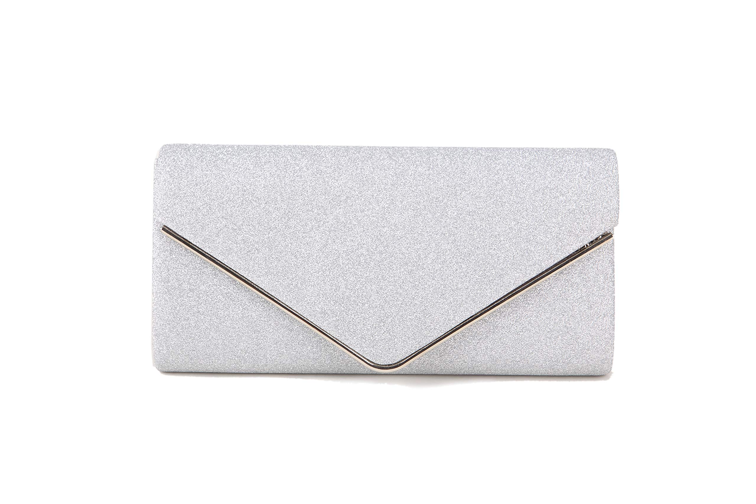 Sparkling Women's Clutch Purse - Evening & Party Crossbody Bag for Outings
