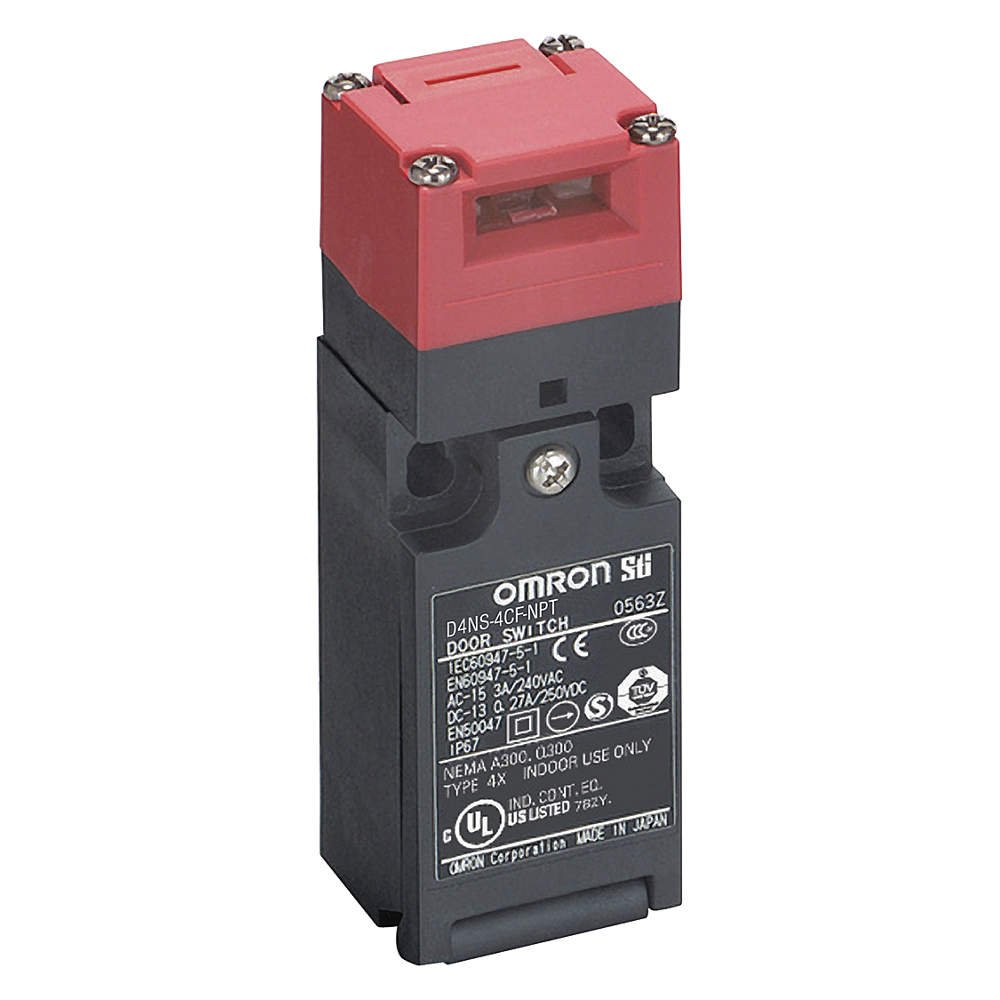 Omron D4NS-4CF-NPT Industrial Automation Switch - DPST-NC/SPST-NO Screw Terminal for Control Panels & Machinery