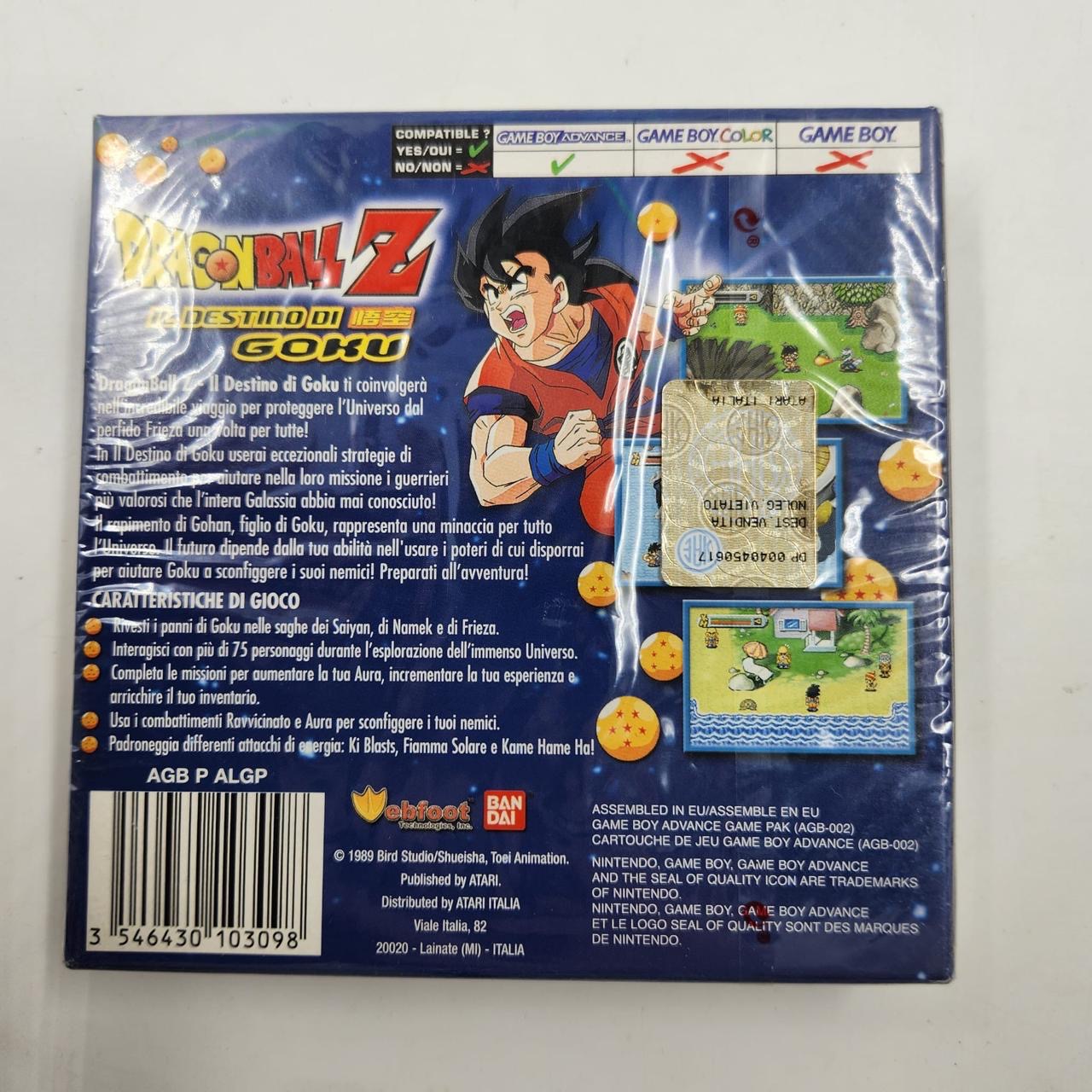 Dragon Ball Z: The Legacy of Goku - Nintendo Game Boy Advance (GBA) Game - Brand New Sealed - Italian Version | Perfect for Anime Fans & Retro Gaming Collectors