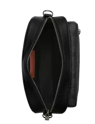 Coach Elias Signature Canvas Crossbody Bag for Women - Stylish & Compact Purse for Everyday Use, Travel & Shopping