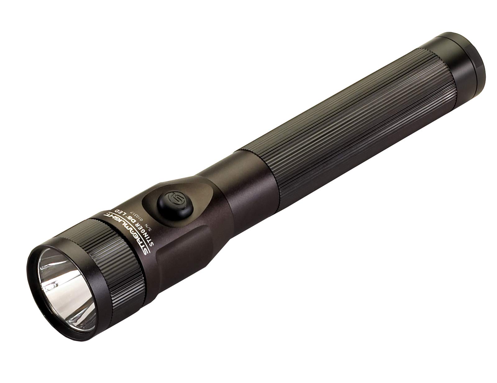 Streamlight 75811 Stinger DS LED Flashlight with AC Steady Charger - 425 Lumens High-Output Tactical Flashlight for Police, Security & Outdoor Use